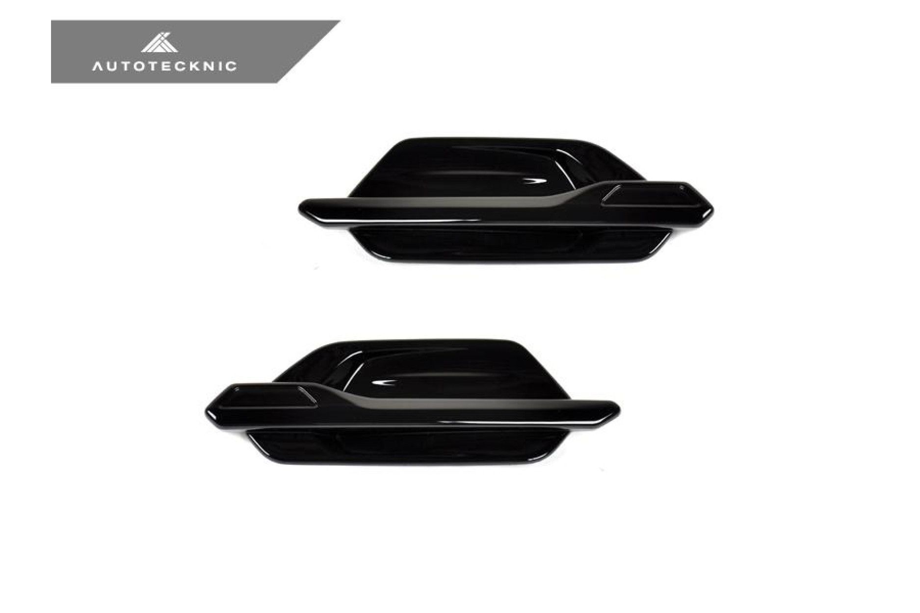 Autotecknic Glazing Black fender vents for BMW 2er F87 M2 (2) 