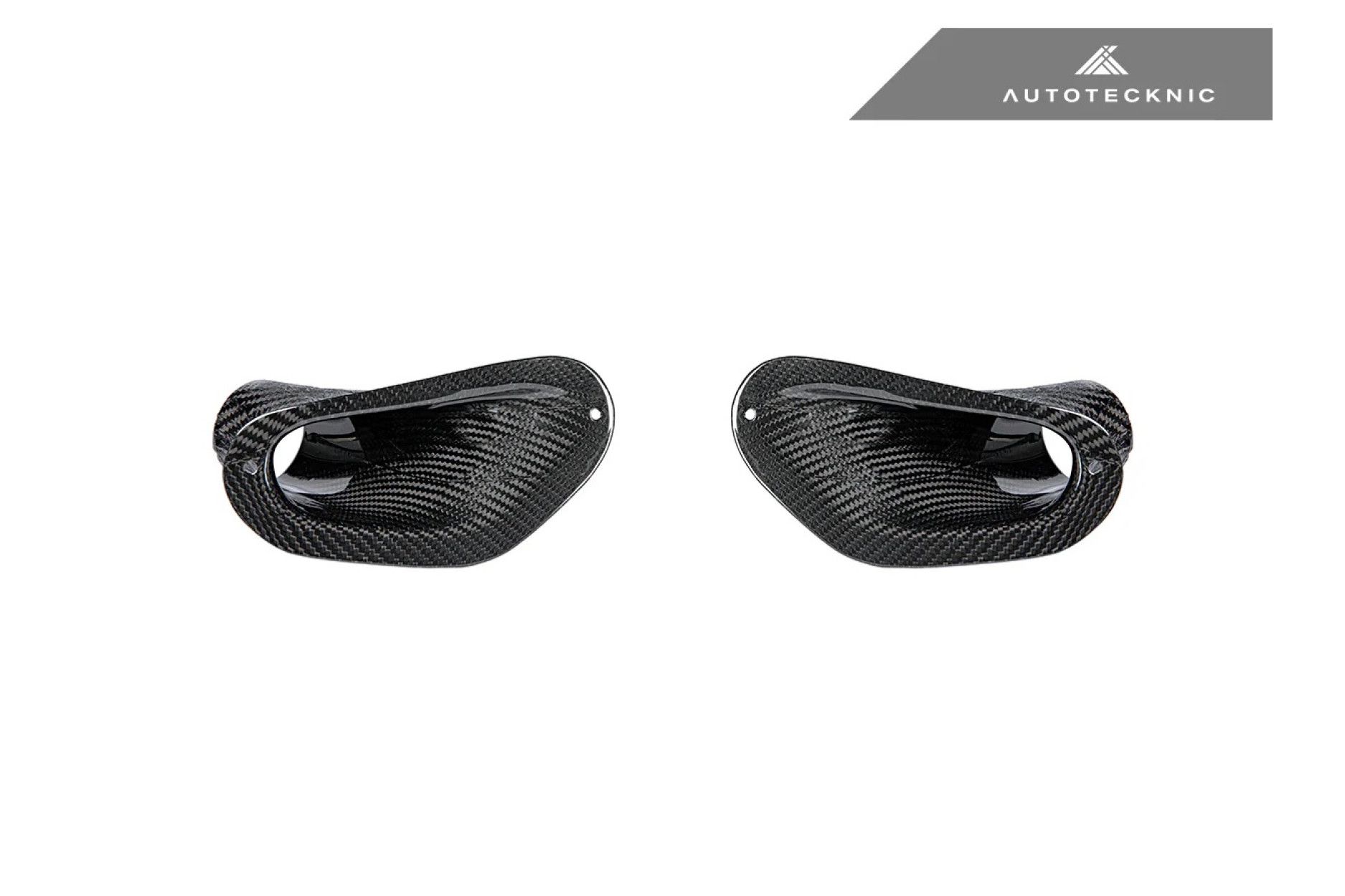 Autotecknic Dry Carbon Bremsen Kühlungsducts passend für BMW 2er F87 M2 Competition und M2 CS