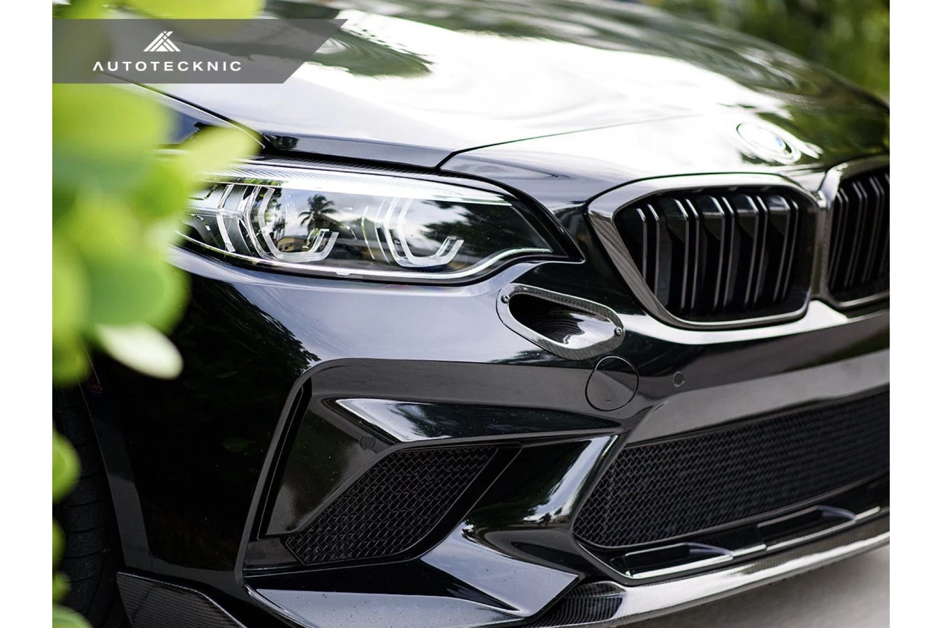 Autotecknic Dry Carbon Bremsen Kühlungsducts passend für BMW 2er F87 M2 Competition und M2 CS (4) 