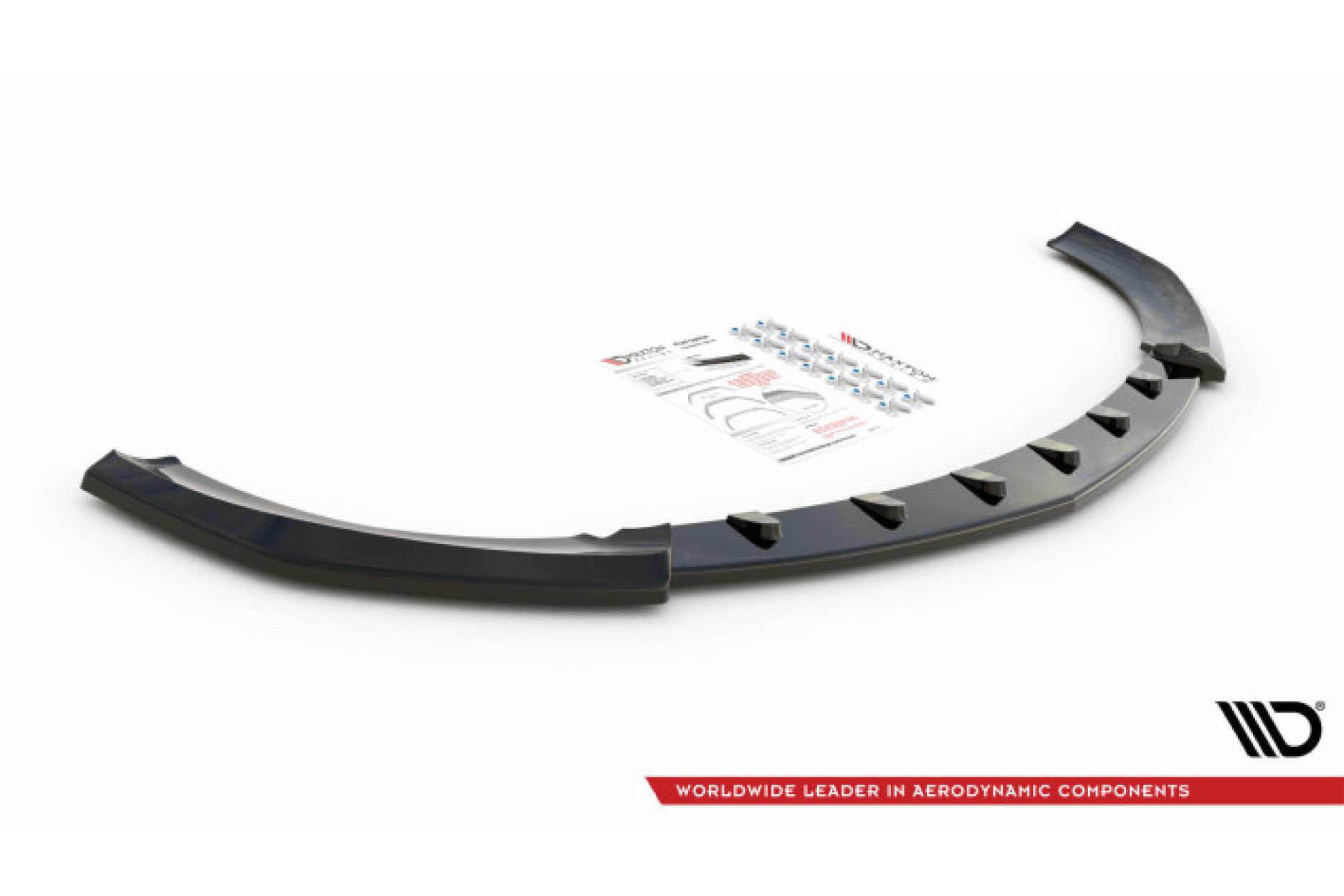 Maxtondesign Frontlippe V.3 für Mercedes W213/S213 E63 AMG schwarz hochglanz (3) 