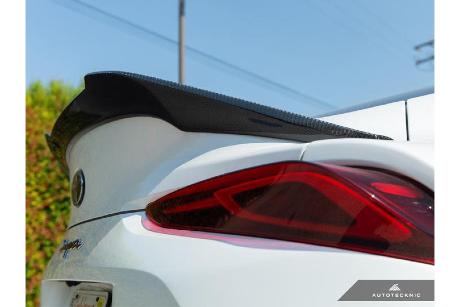 Autotecknic carbon Trunk Spoiler for toyota supra a90 (2) 