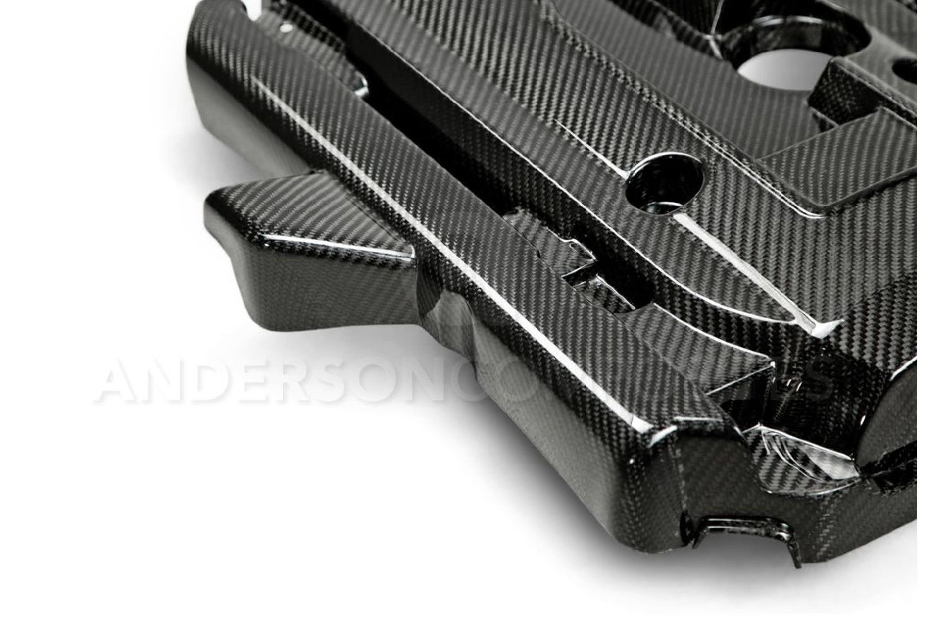 Anderson Composites Carbon fiber engine cover for 2015-2017 Ford Mustang Eco Boost (5) 