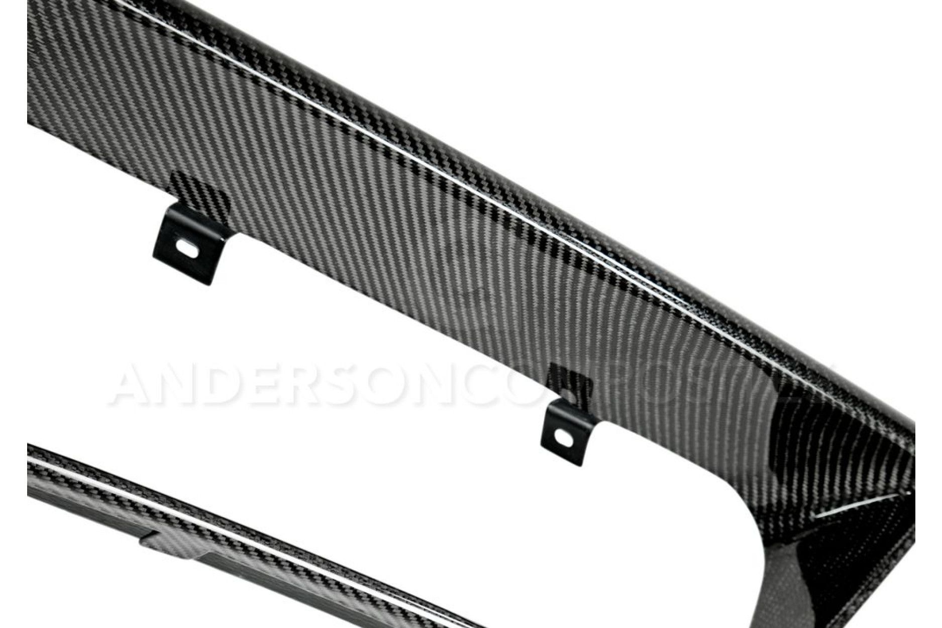 Anderson Composites Carbon fiber exhaust surround bezels for 2014-2018 Chevrolet Corvette C7 Stingray/Z06 (3) 