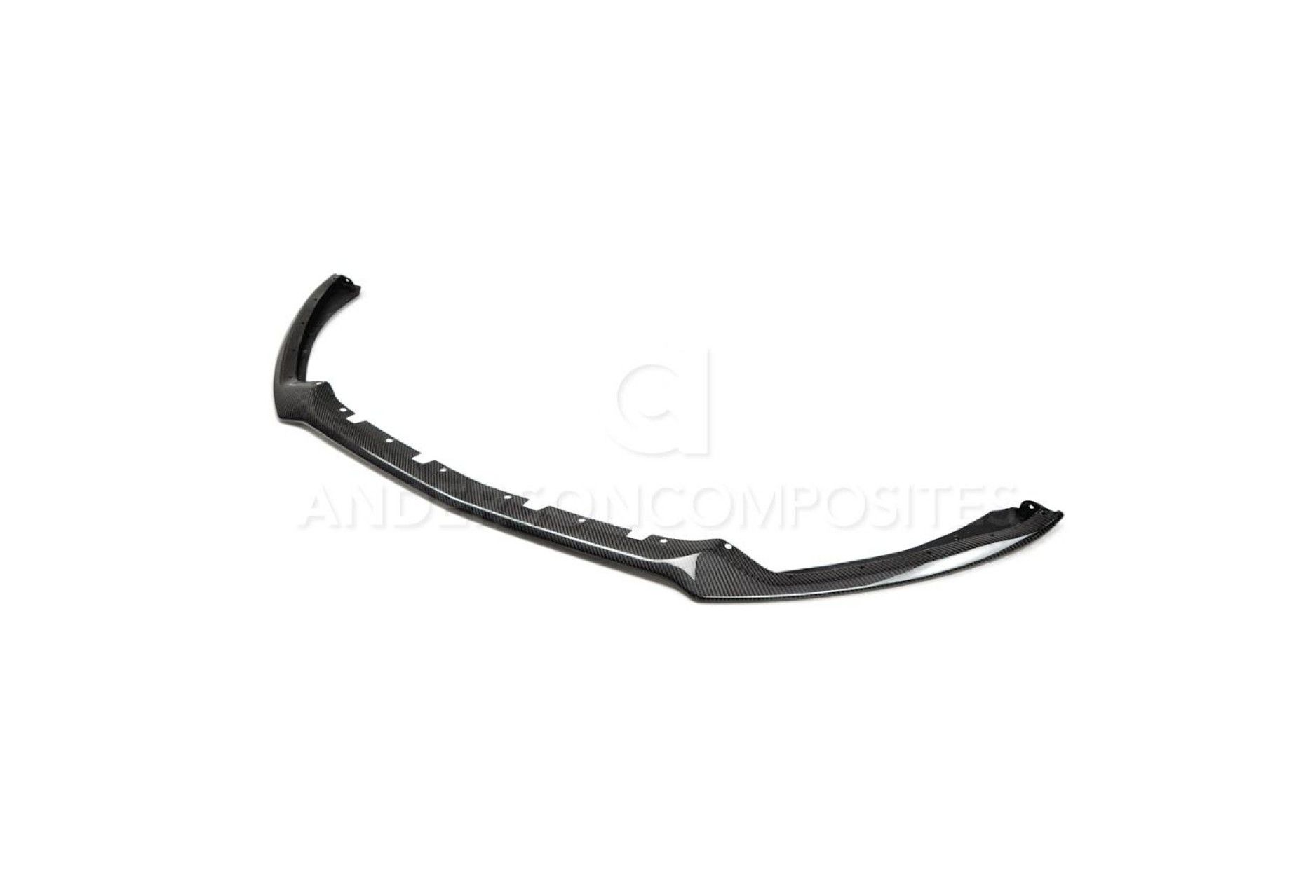 Anderson Composites Type-OE carbon fiber front chin splitter for 2015-2017 Ford Mustang