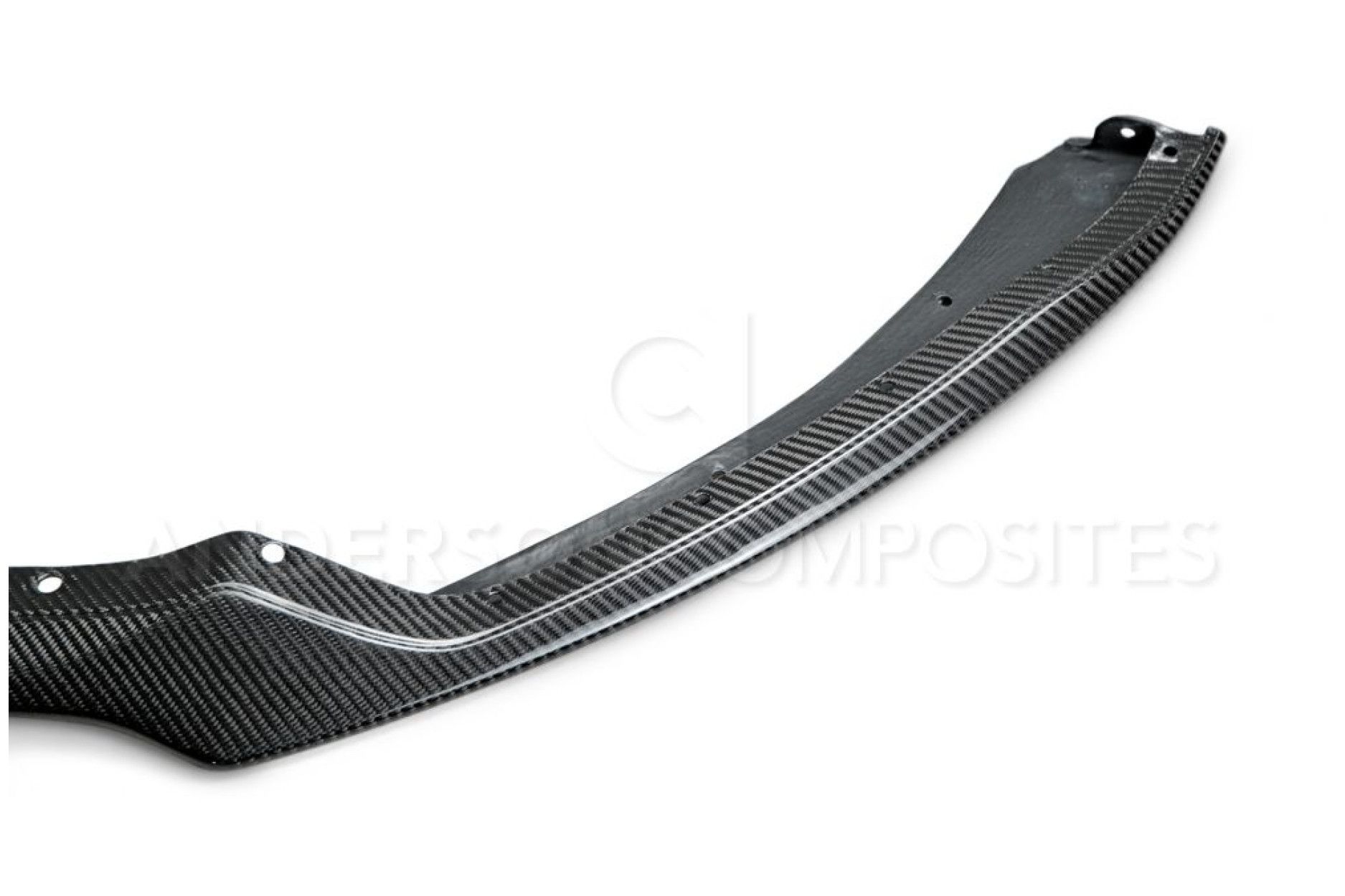 Anderson Composites Type-OE carbon fiber front chin splitter for 2015-2017 Ford Mustang (4) 