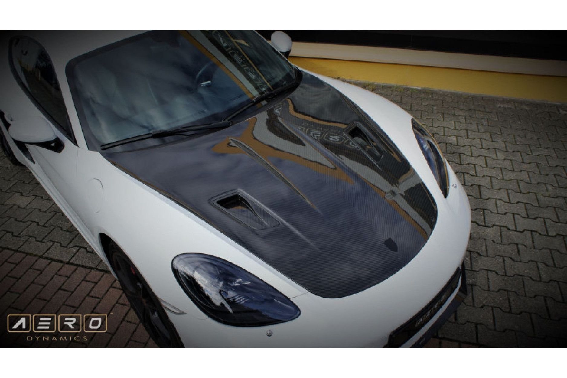 AERO Dynamics hood for Porsche Cayman|Boxster|Spyder 718|981|982