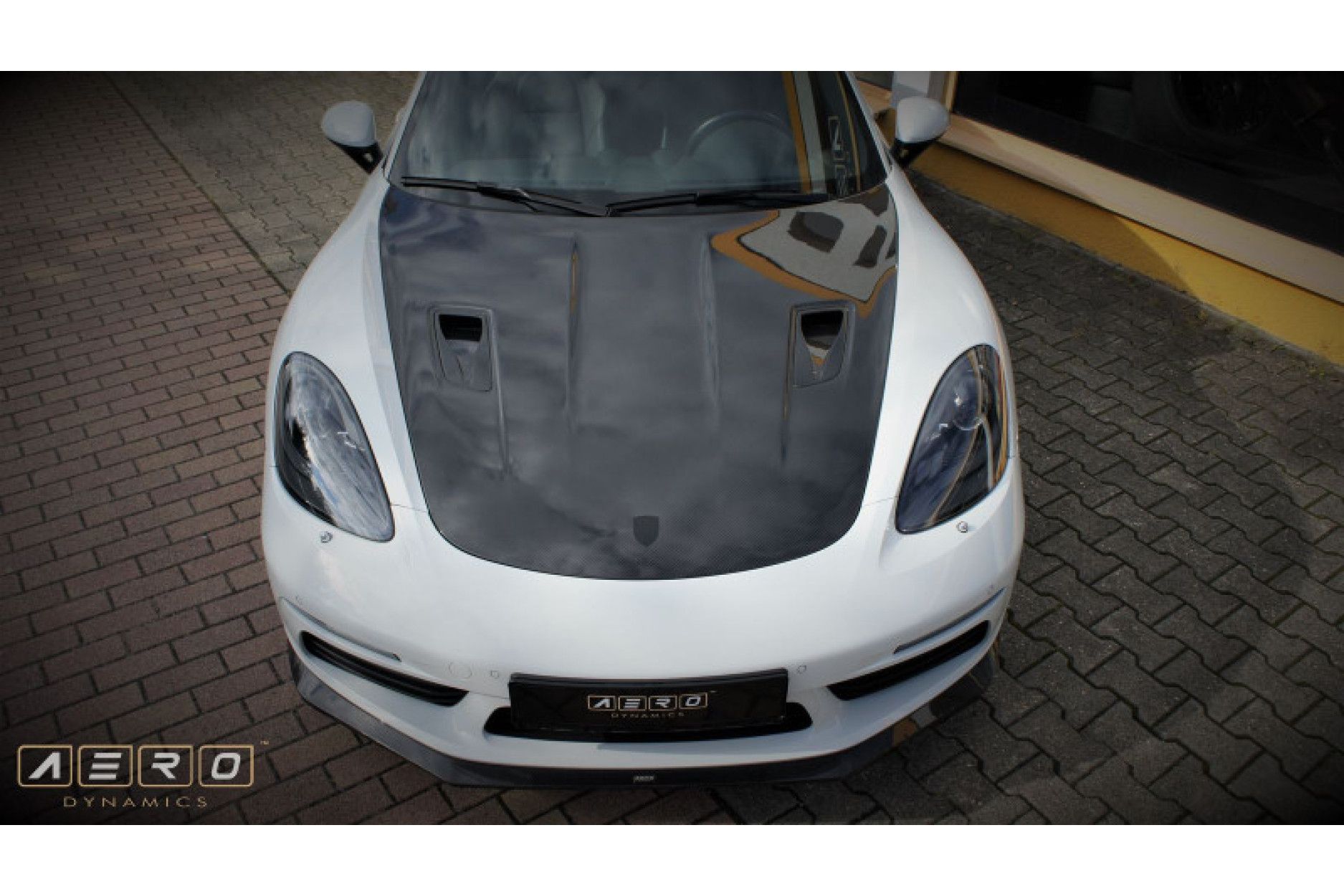 AERO Dynamics hood for Porsche Cayman|Boxster|Spyder 718|981|982 (2) 