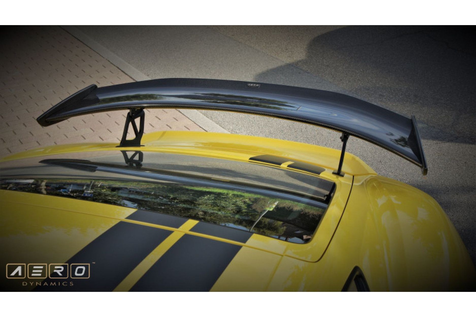 AERO Dynamics rear wing for Porsche Cayman 718|982 GT4