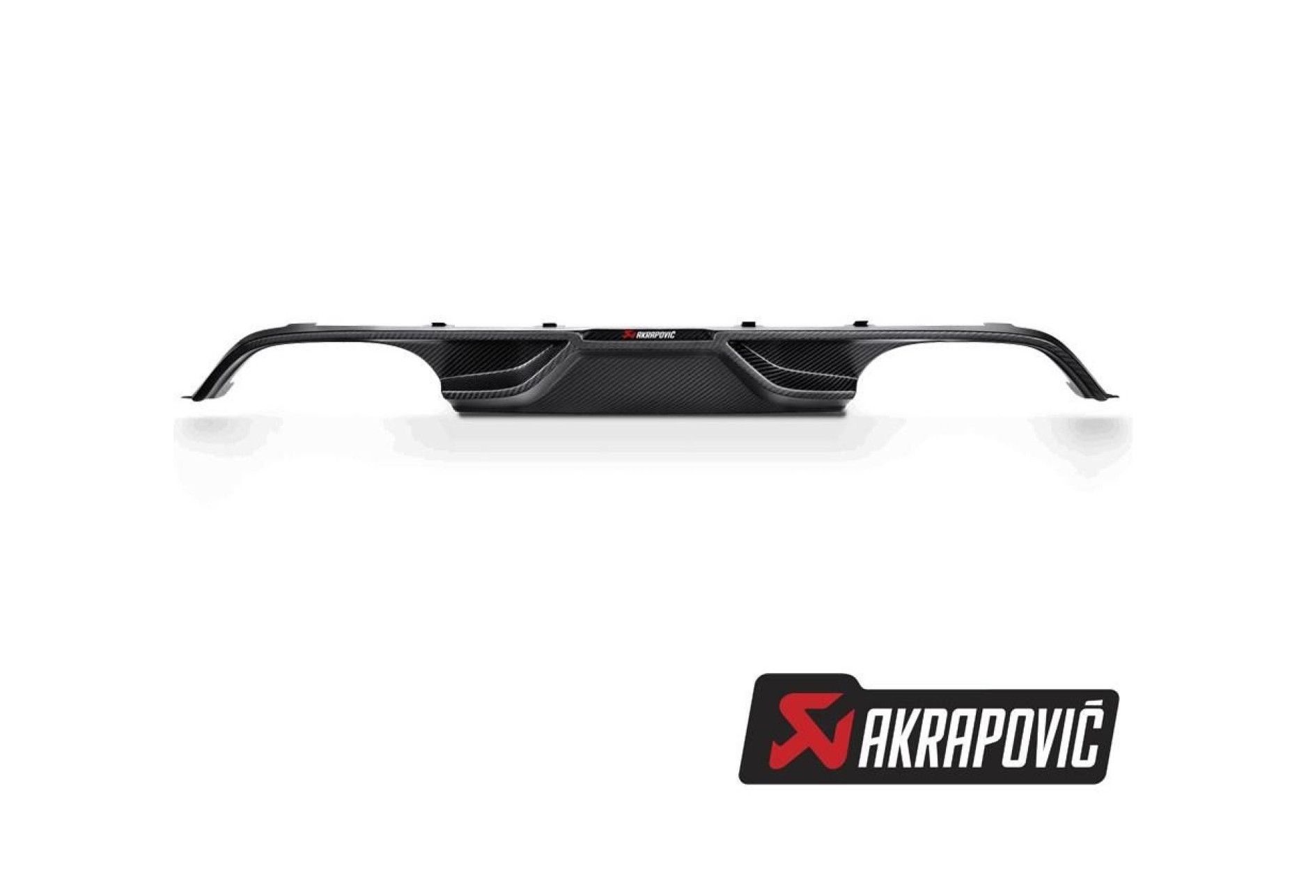 Akrapovic rear carbon fiber diffuser for M3 (F80) (2) 