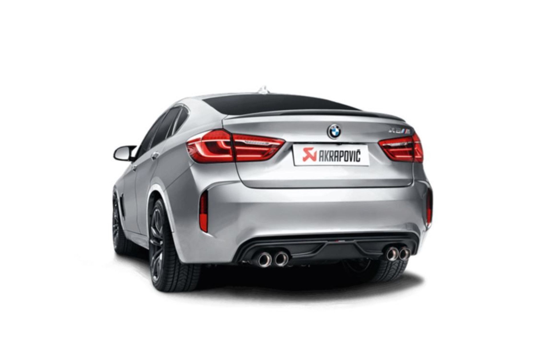 Akrapovic rear carbon fiber diffuser for X5 M (F85)