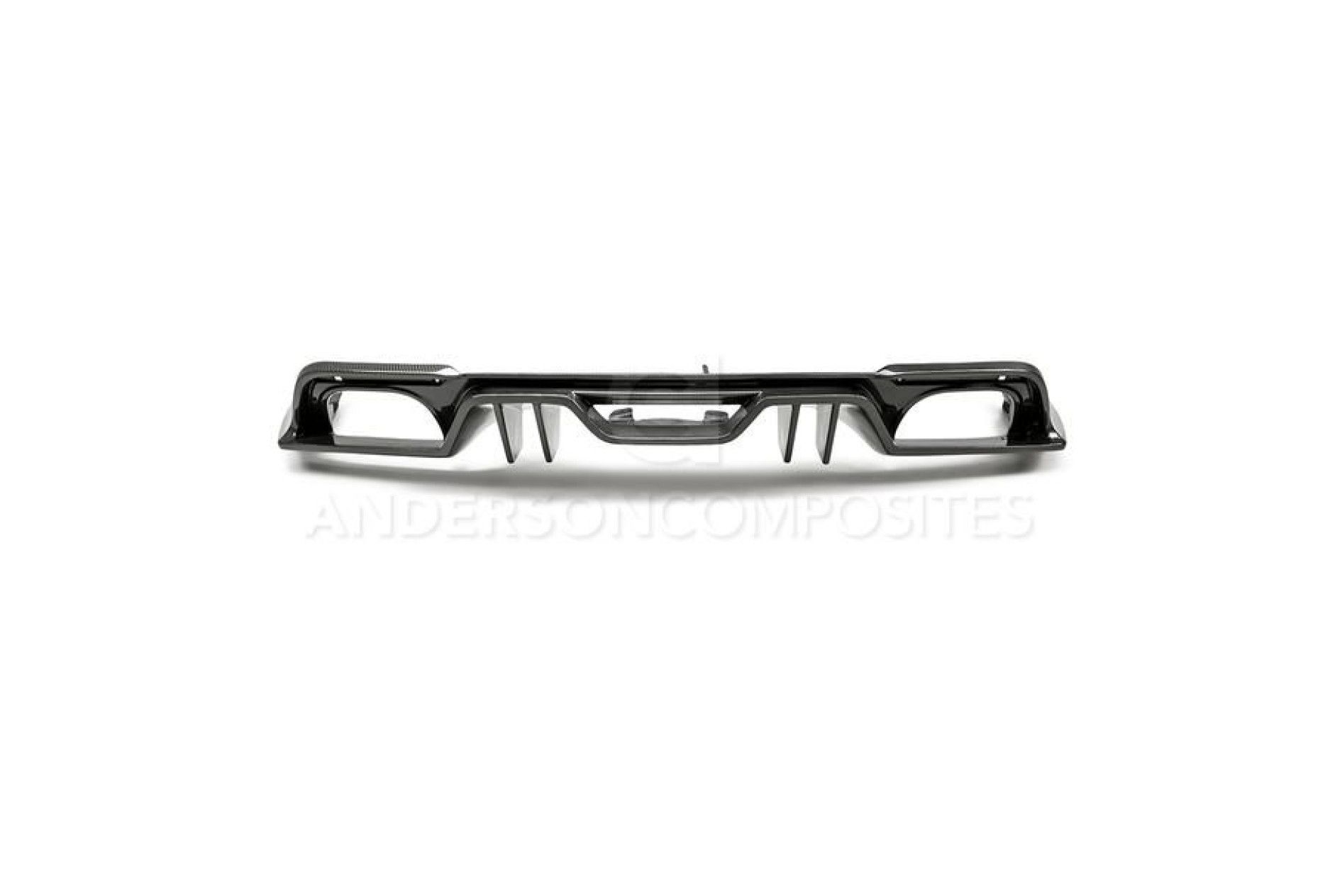 Anderson Composites Carbon Diffusor Quad-Tip für Ford Mustang 2018+ Type AR (2) 