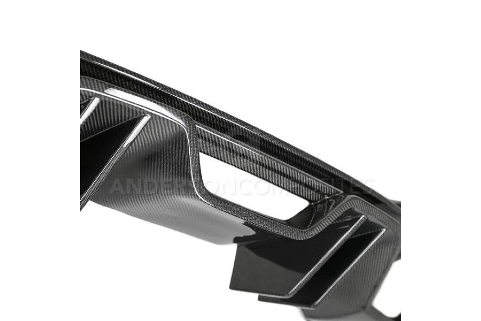 Anderson Composites Carbon Diffusor Quad-Tip für Ford Mustang 2018+ Type AR (5) 