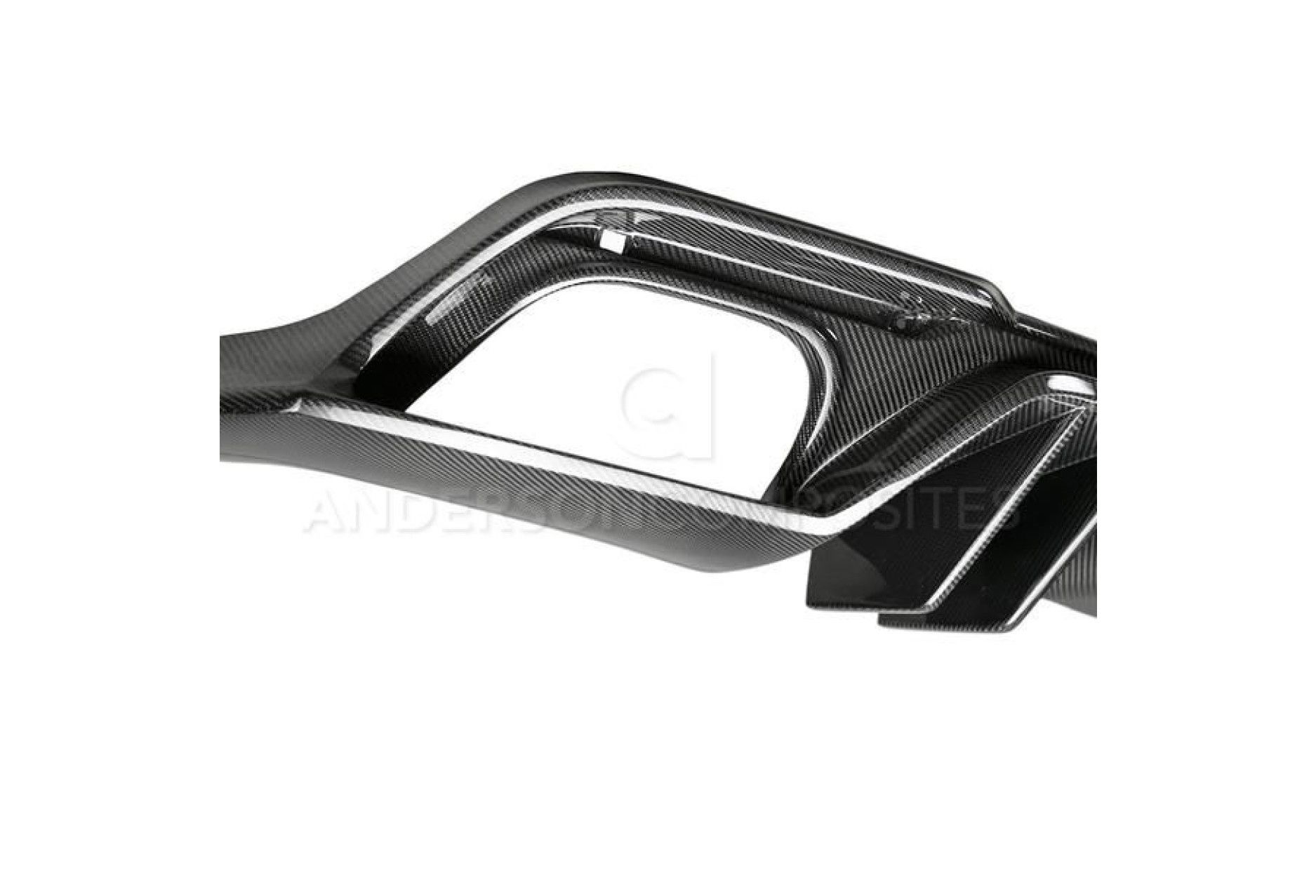 Anderson Composites Carbon Diffusor Quad-Tip für Ford Mustang 2018+ Type AR (4) 