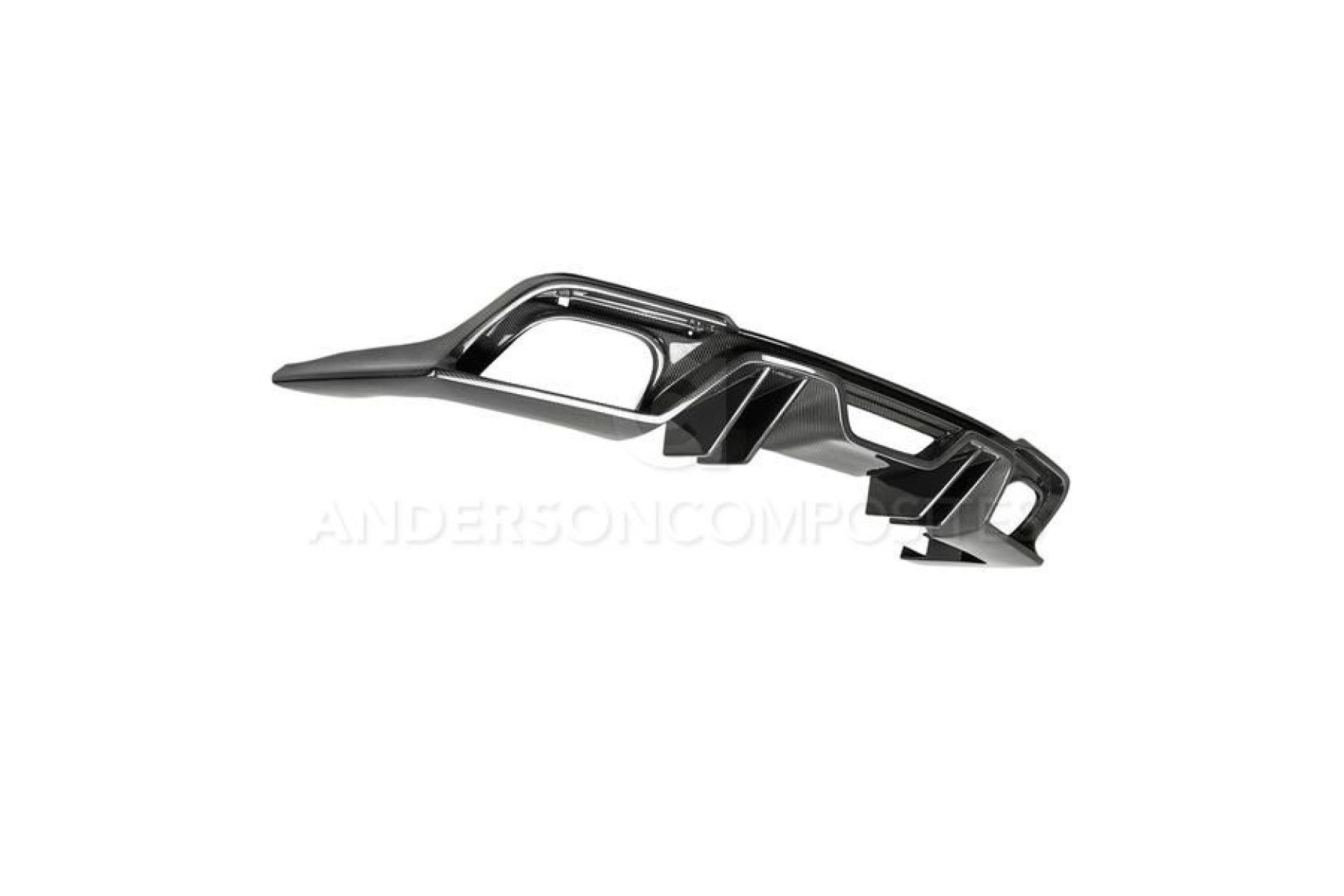 Anderson Composites Carbon Diffusor Quad-Tip für Ford Mustang 2018+ Type AR