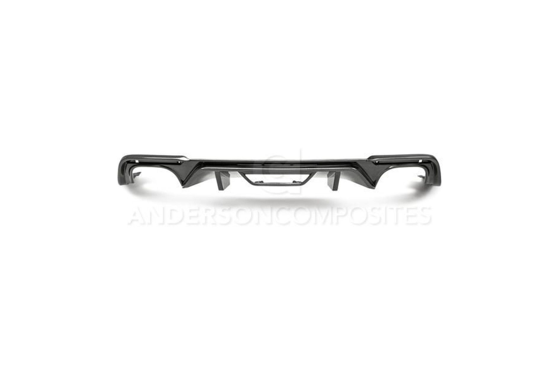 Anderson Composites Carbon Diffusor Quad-Tip für Ford Mustang 2018+ Type OE (2) 