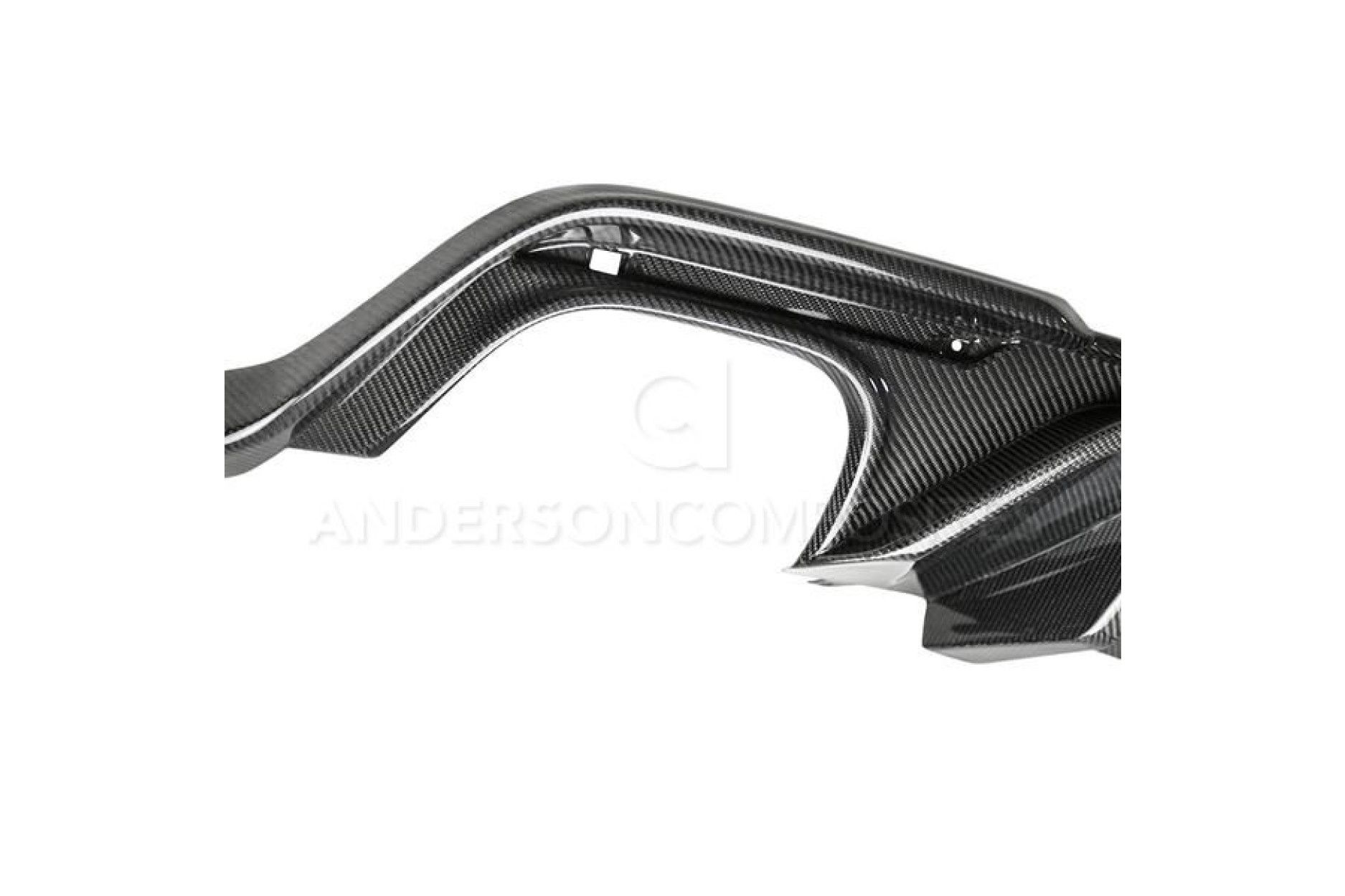 Anderson Composites Carbon Diffusor Quad-Tip für Ford Mustang 2018+ Type OE (5) 