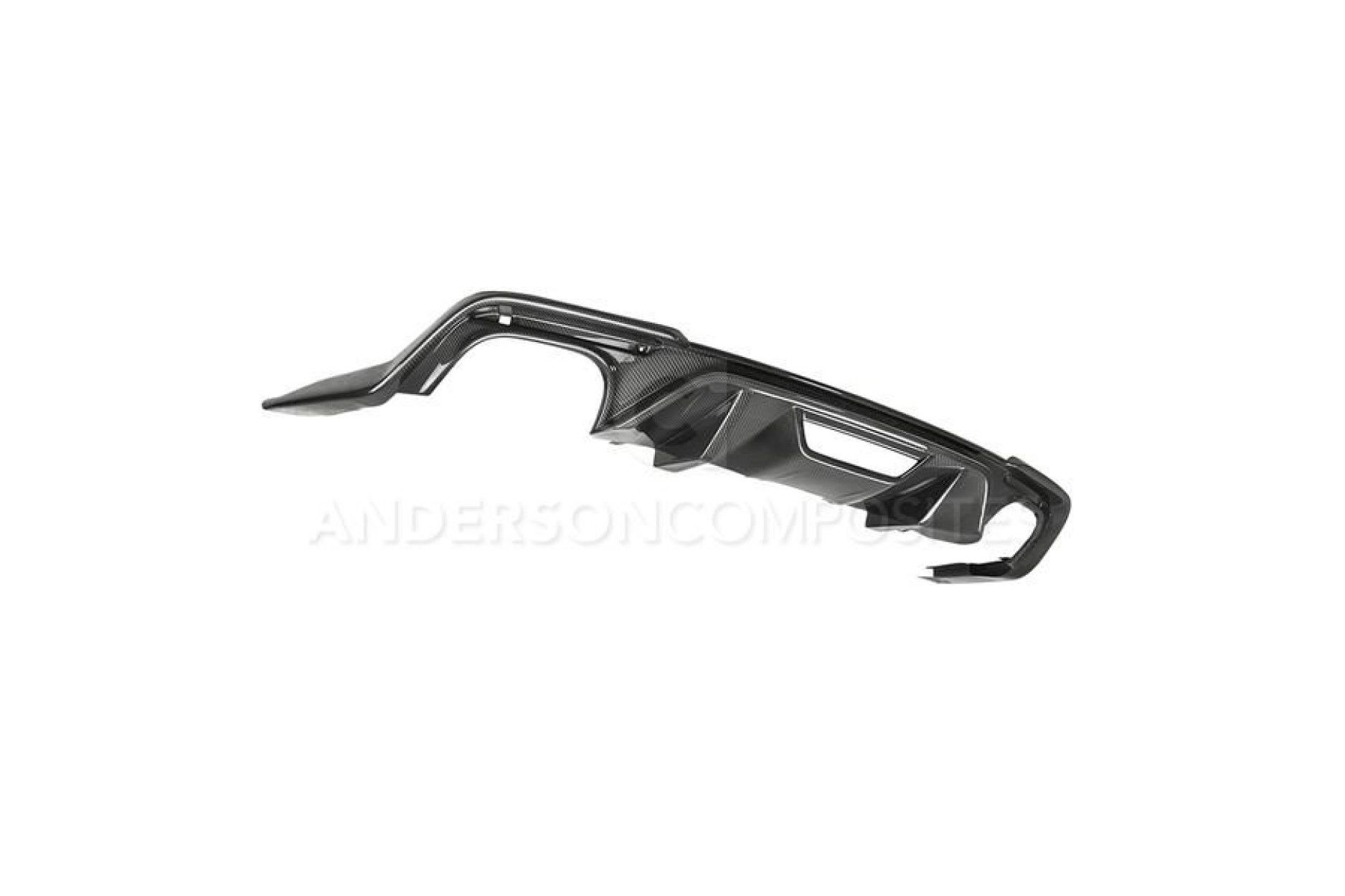 Anderson Composites Carbon Diffusor Quad-Tip für Ford Mustang 2018+ Type OE