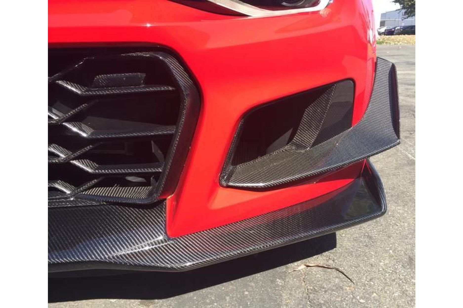 Anderson Composites Carbon Front Lufteinlässe für Chevrolet Camaro ZL1 1LE 2017-2018 TYPE-LE (2) 