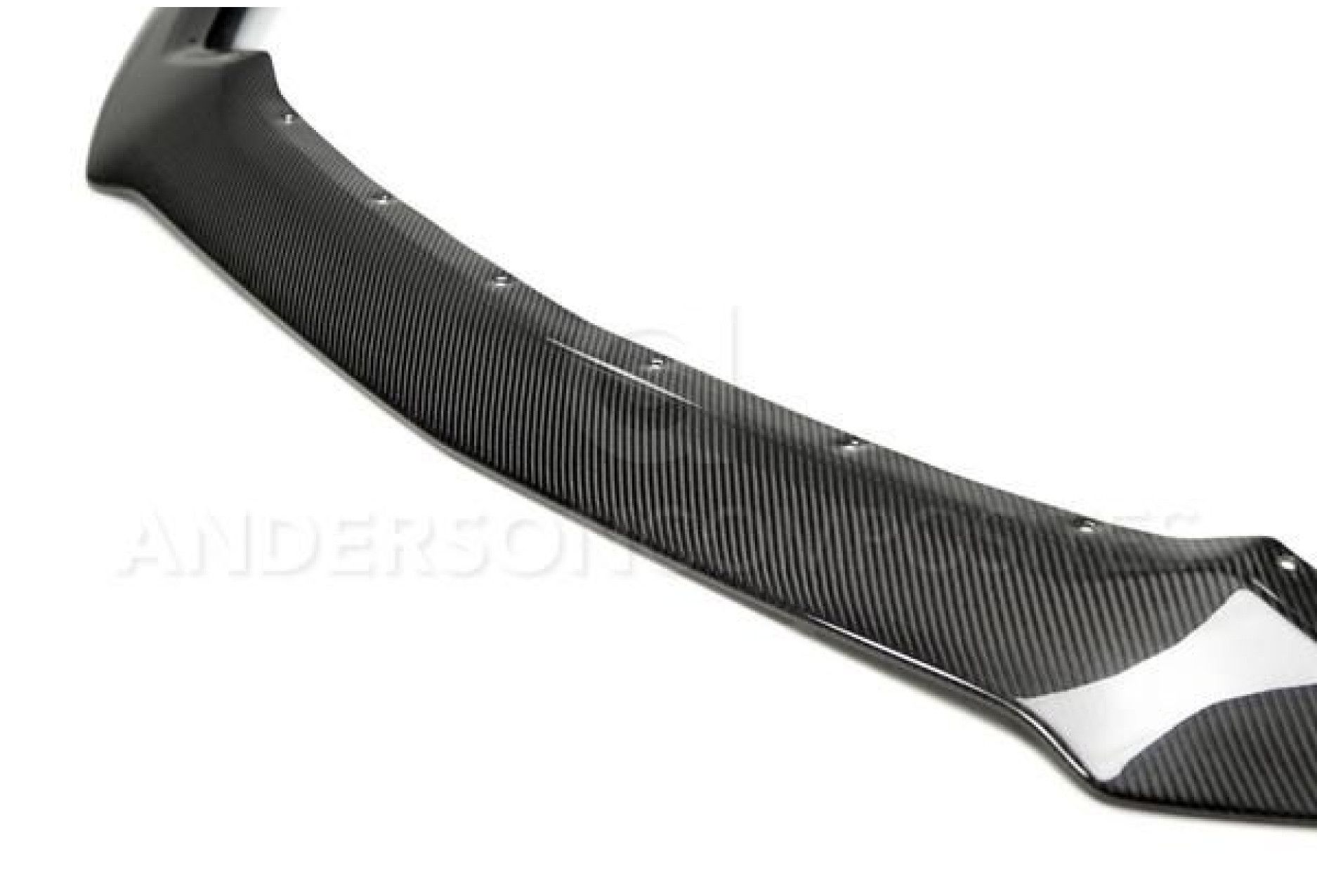 Anderson Composites Type-AC carbon fiber front chin splitter for 2015-2017 Ford Mustang (3) 