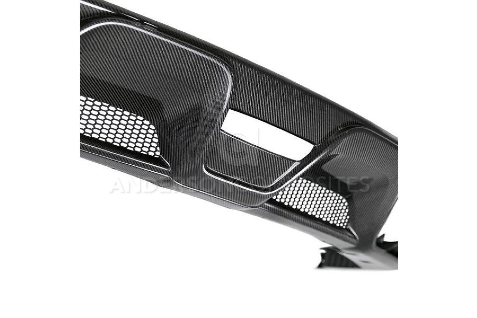 Anderson Composites Carbon fiber rear diffuser for 2015-2016 Ford Mustang GT350 (3) 