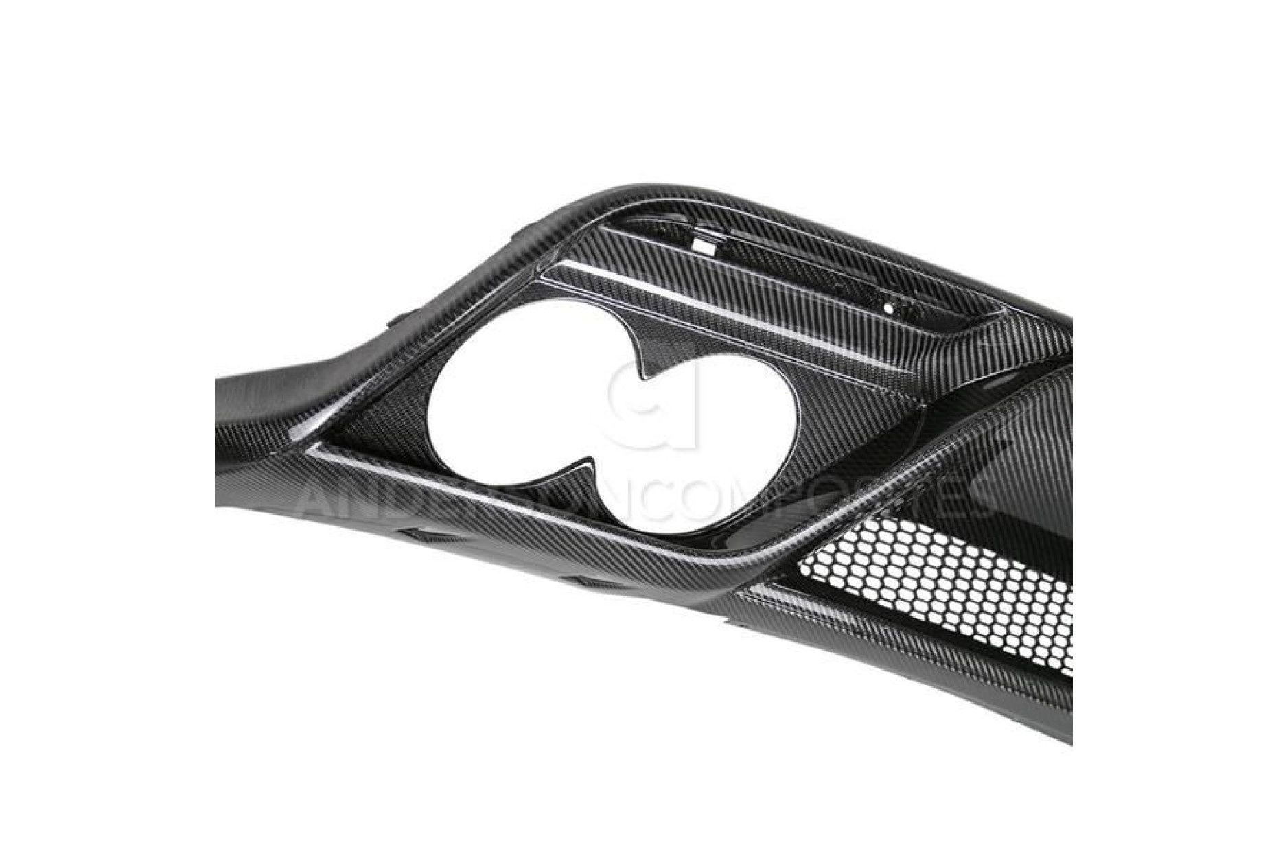 Anderson Composites Carbon fiber rear diffuser for 2015-2016 Ford Mustang GT350 (5) 