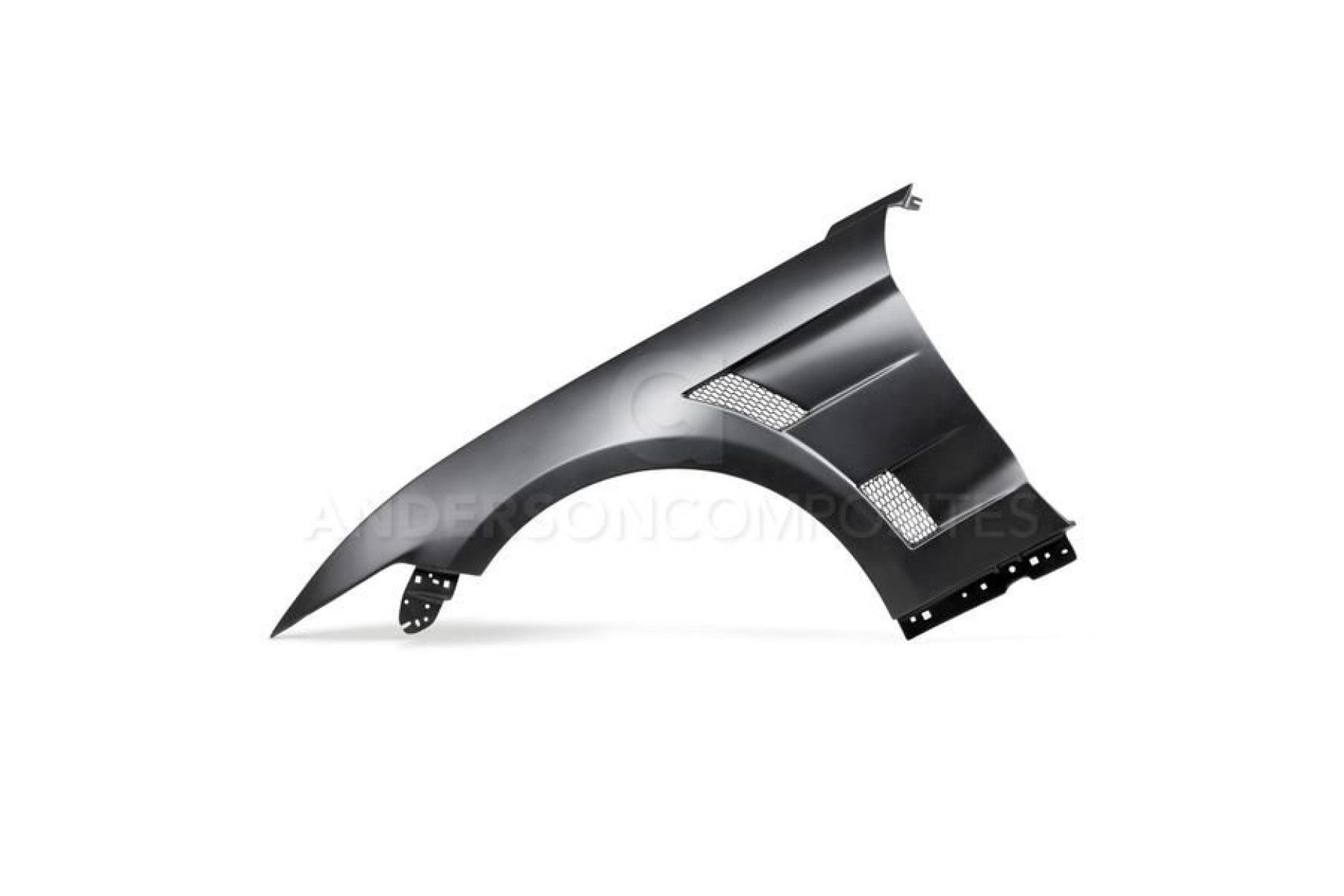 Anderson Composites Type-AT carbon fiber front fenders for 2015-2017 Ford Mustang (0.4inch wider)