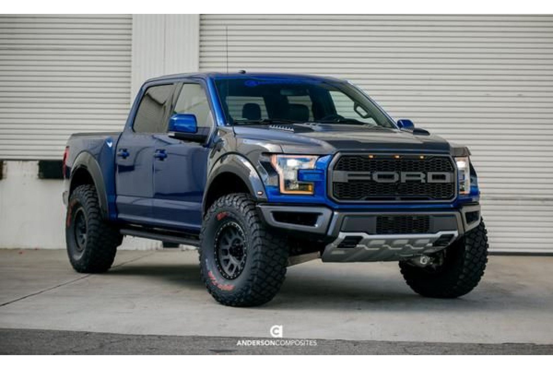 Anderson Composites Carbon Kotflügelerweiterungen vorne für Ford F150 Raptor 2017-2018 TYPE-OE (9) 
