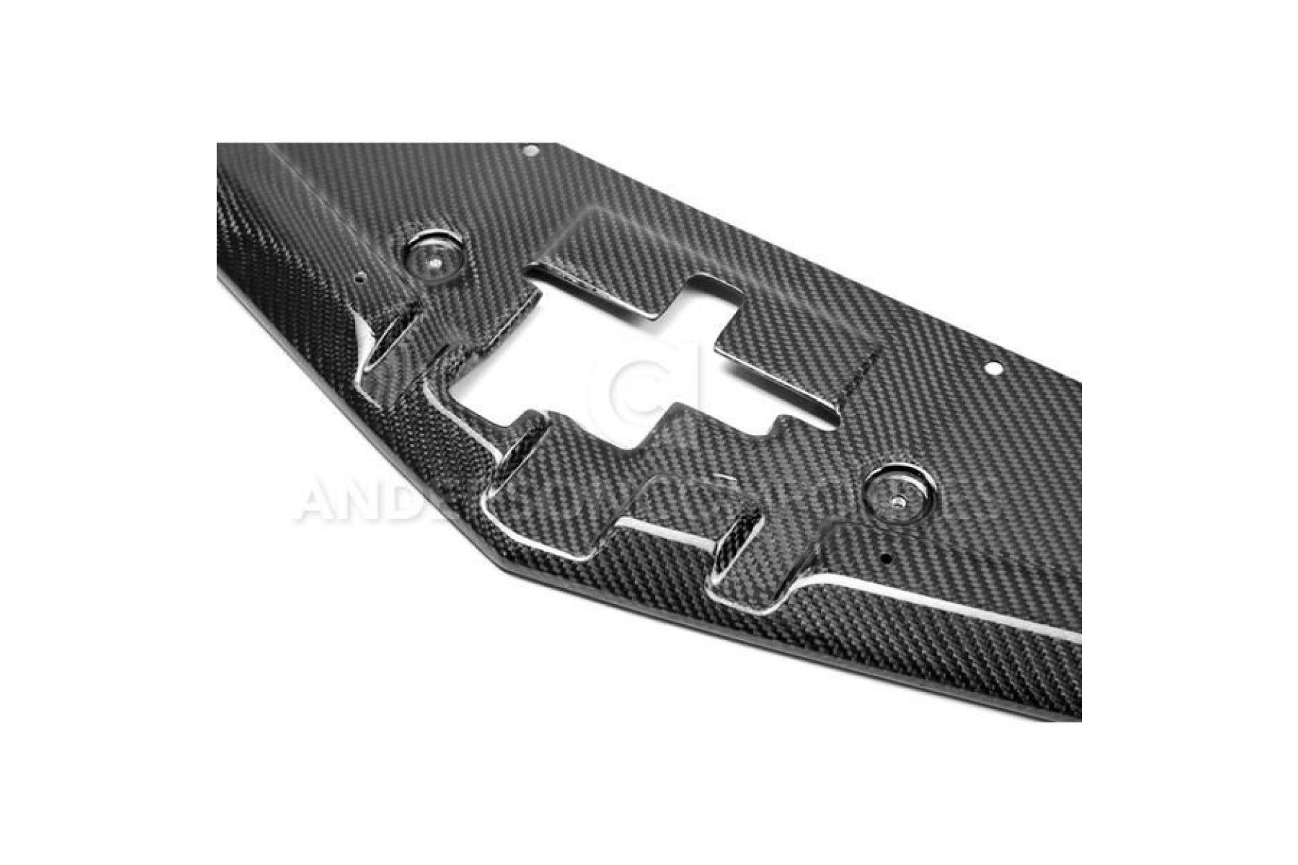 Anderson Composites Carbon Fiber Radiator Cover for 2010 - 2015 Camaro (4) 