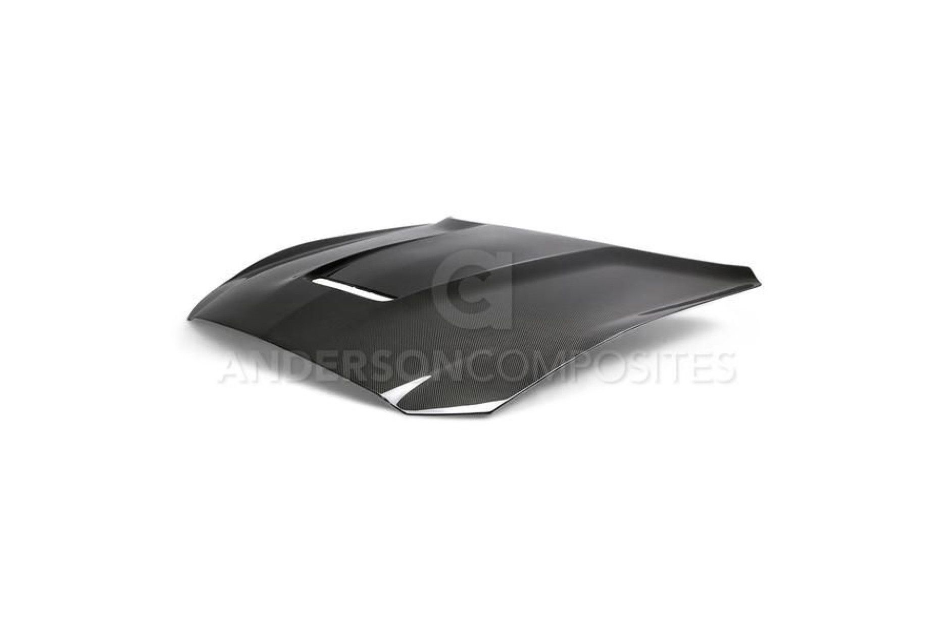 Anderson Composites Double sided carbon hood for 2015-2016 Ford Mustang GT350 (4) 