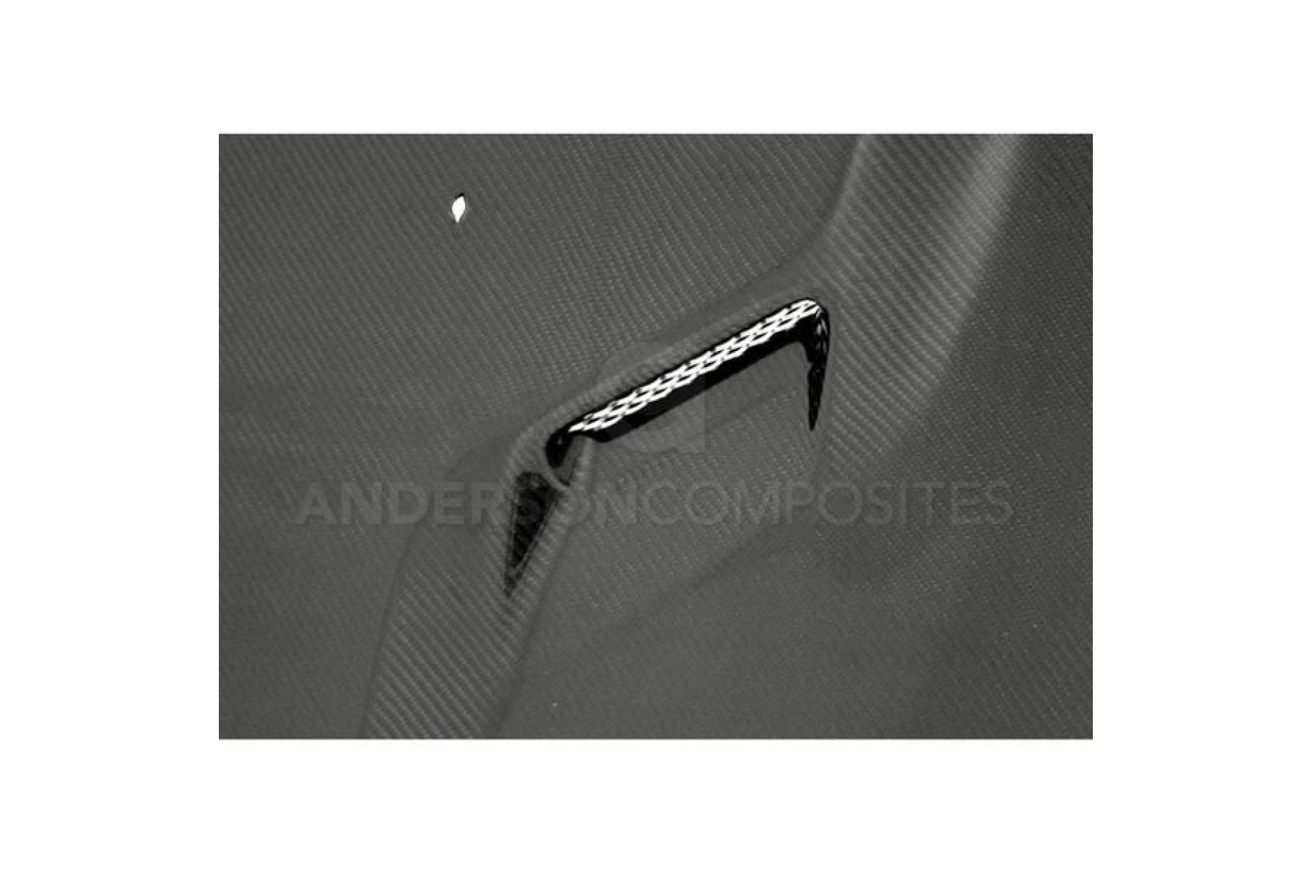Anderson Composites Carbon fiber hood for 2008-2014 Dodge Challenger (2) 