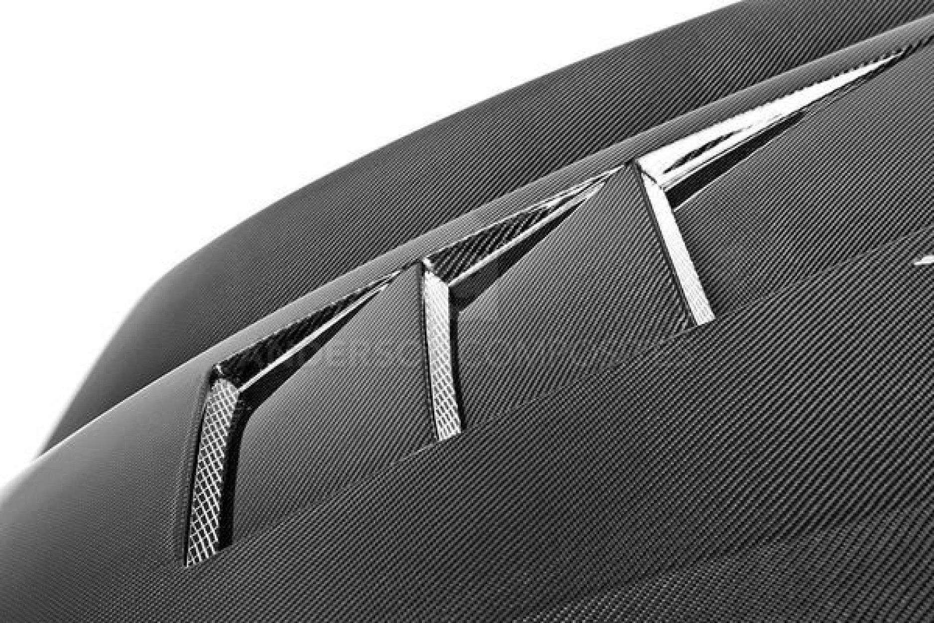 Anderson Composites Type-TS carbon fiber hood for 2011-2013 Dodge Charger (4) 