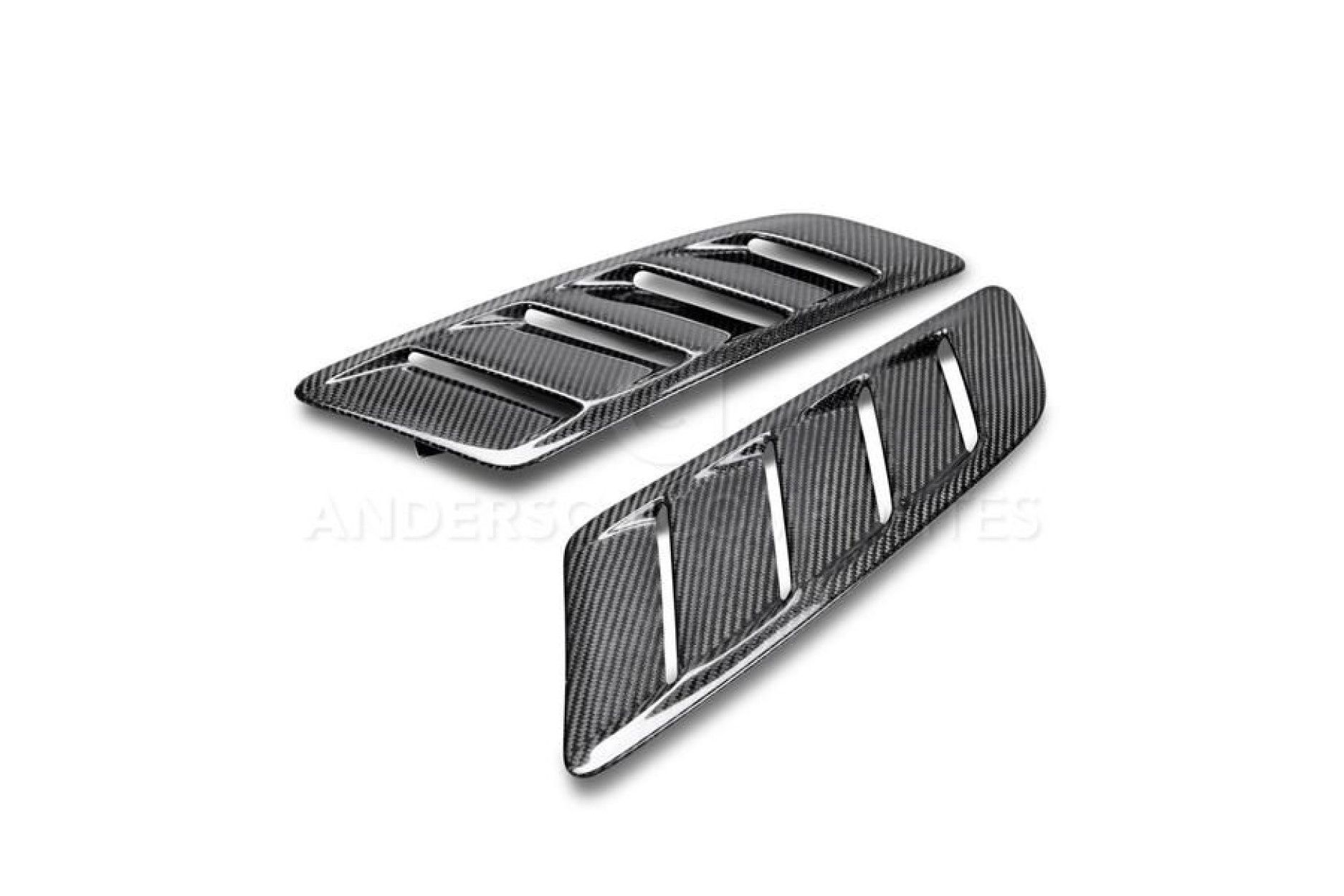 Anderson Composites Type-AB carbon fiber hood vents for 2015-2017 Ford Mustang GT