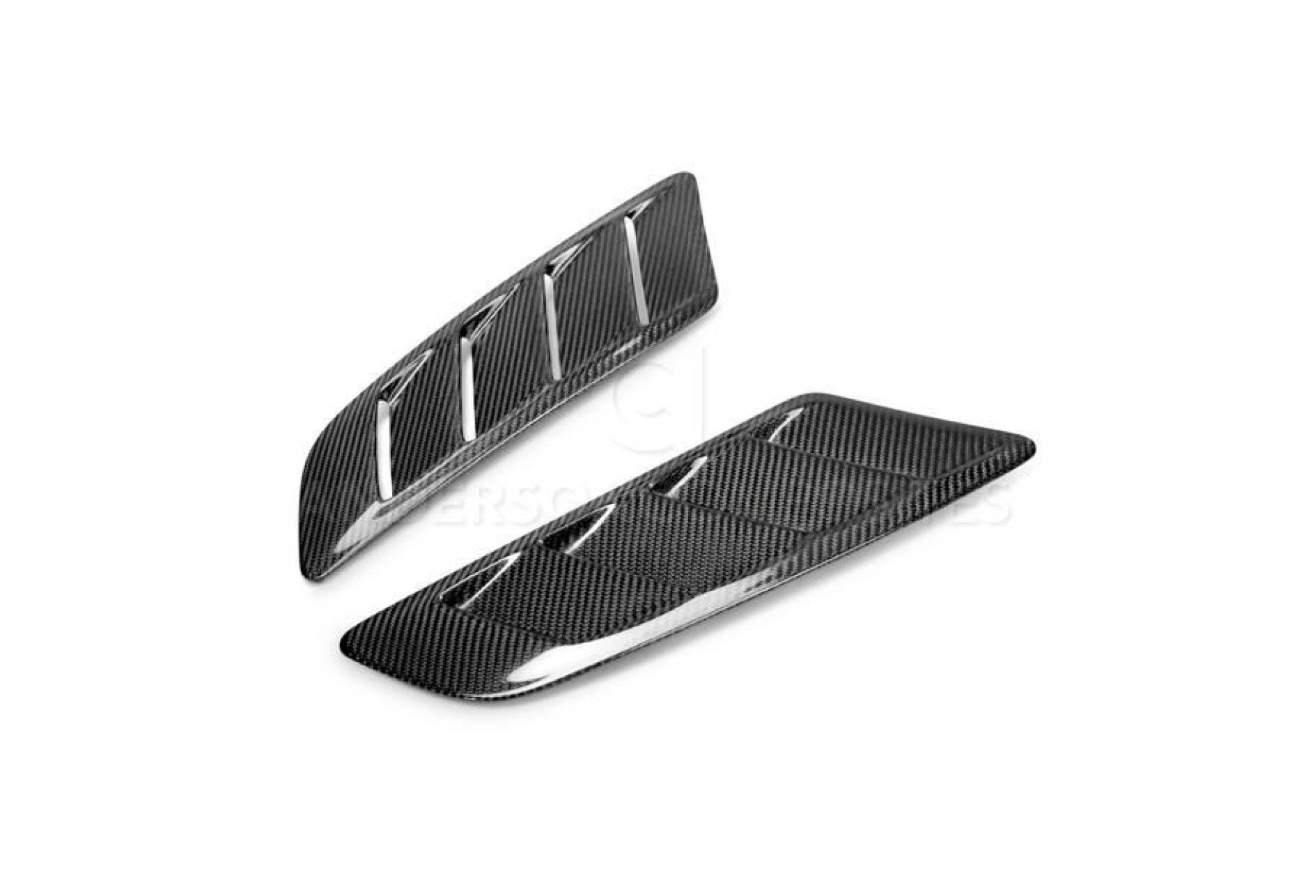 Anderson Composites Type-AB carbon fiber hood vents for 2015-2017 Ford Mustang GT (2) 