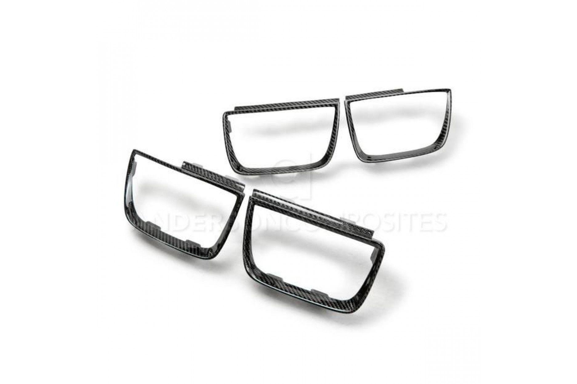 Anderson Composites Carbon fiber taillight bezels for 2010-2013 Chevrolet Camaro
