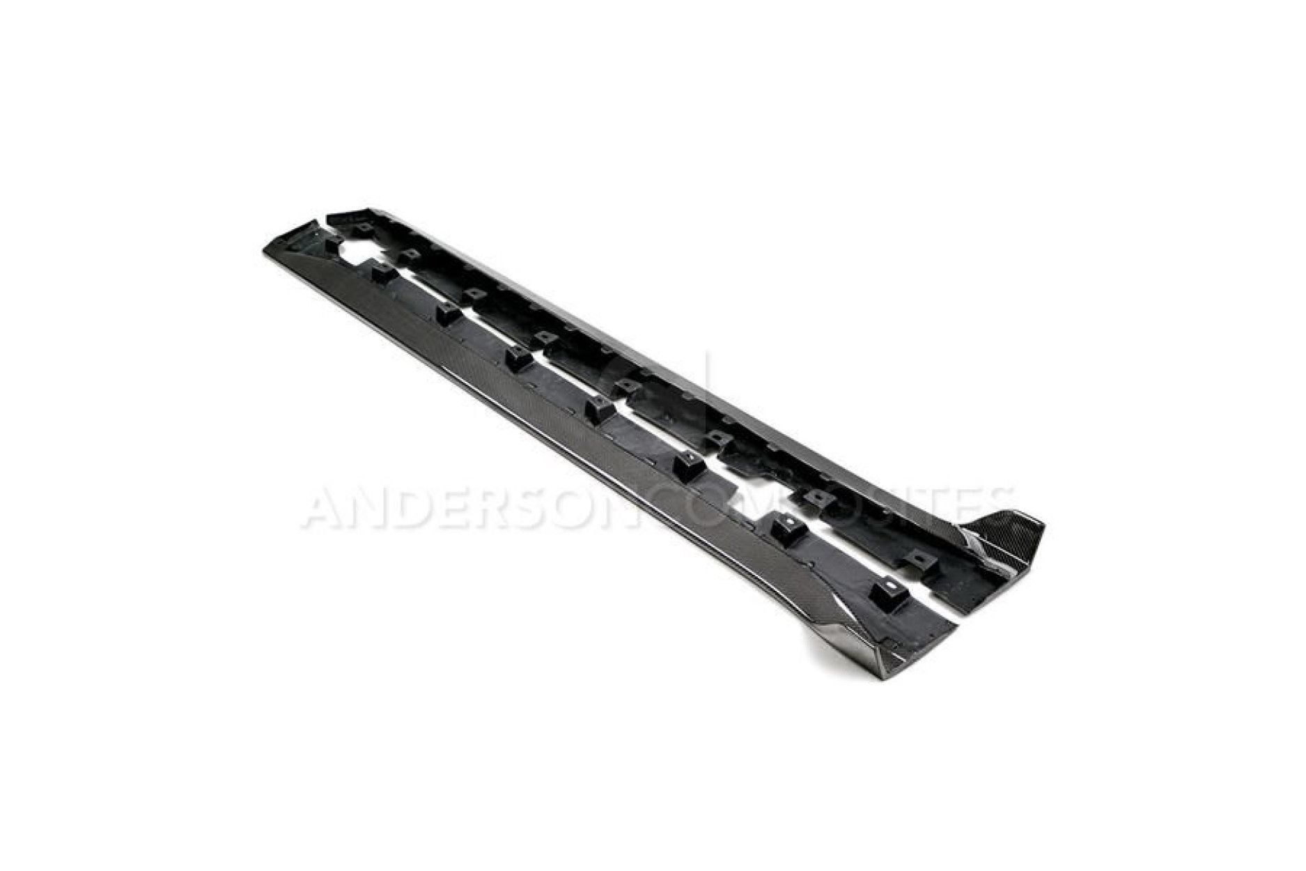 Anderson Composites Carbon fiber rocker panels fitting ford Mustang 350