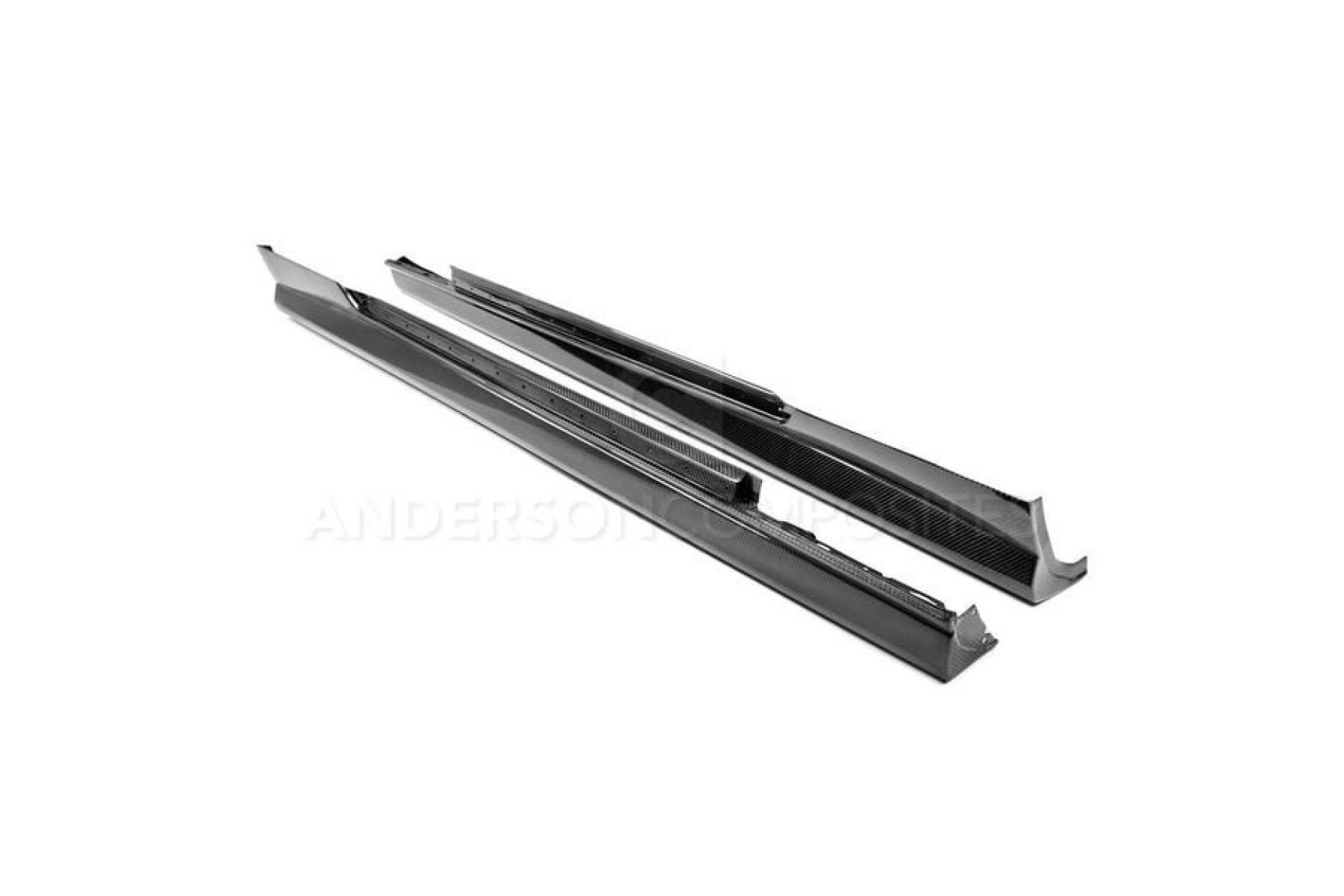 Anderson Composites Type-ZL carbon fiber side rocker panels for 2012-2015 Chevrolet Camaro ZL1