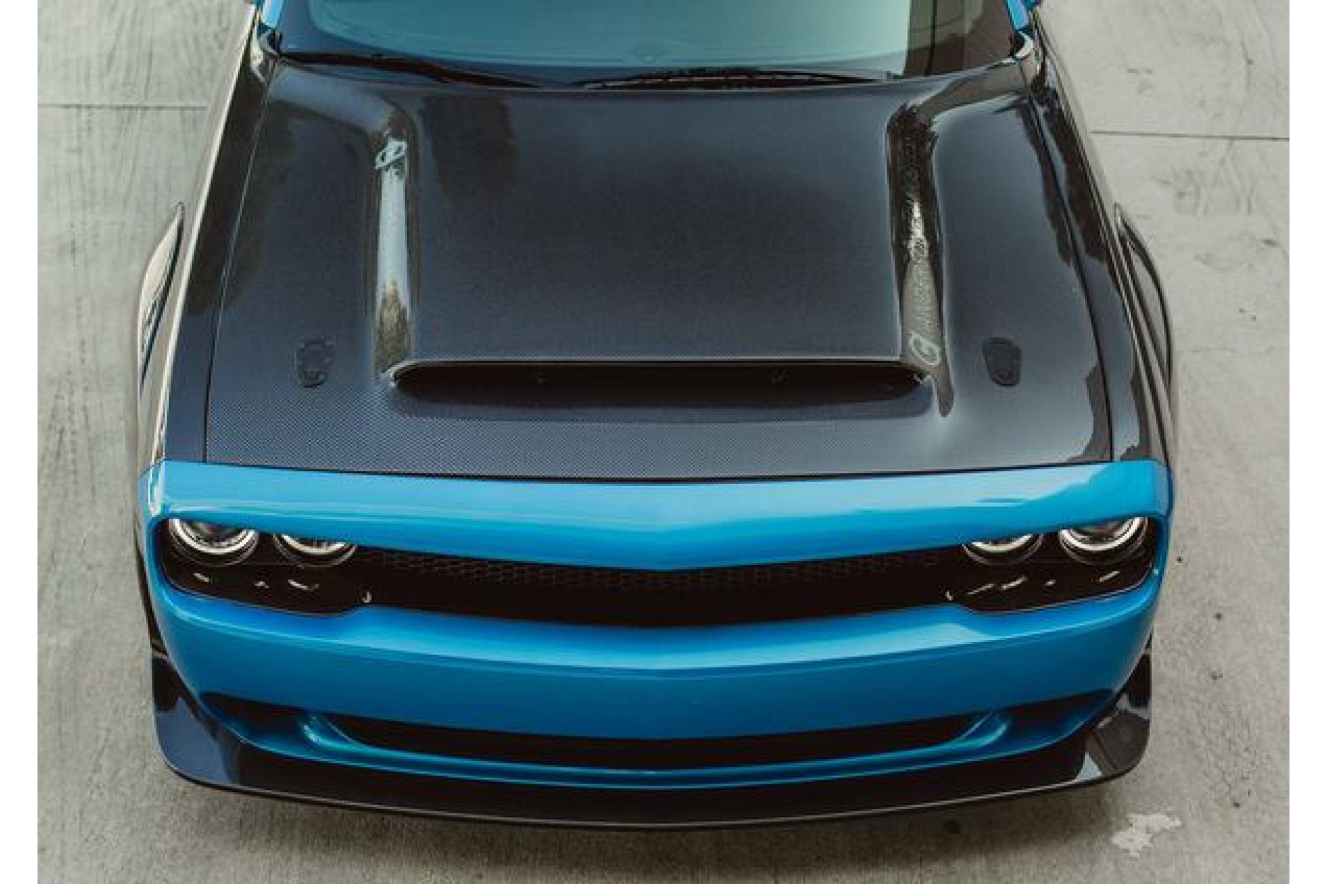 Anderson Composites Dodge Challenger 2018 Demon Type-OE Carbon Motorhaube (3) 