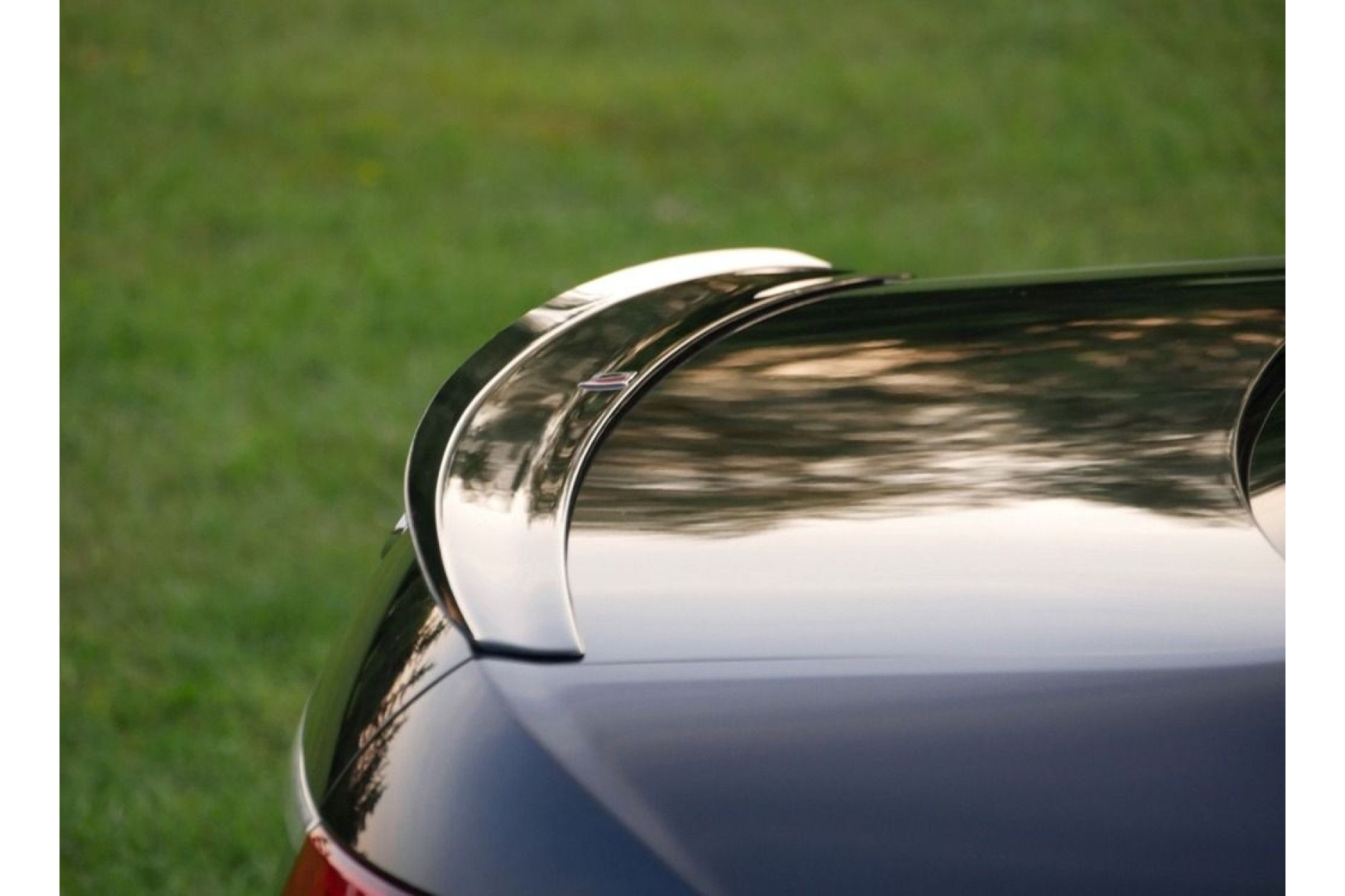 Maxton Design ABS Spoiler Aufsatz für Audi A6 C6 S6|RS6 S-Line Vorfacelift schwarz hochglanz (2) 