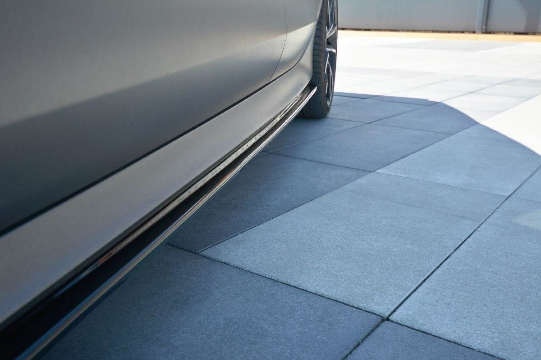 Maxton Design ABS Seitenschweller für Audi A7 C7 S7|RS7 Facelift schwarz hochglanz (3) 