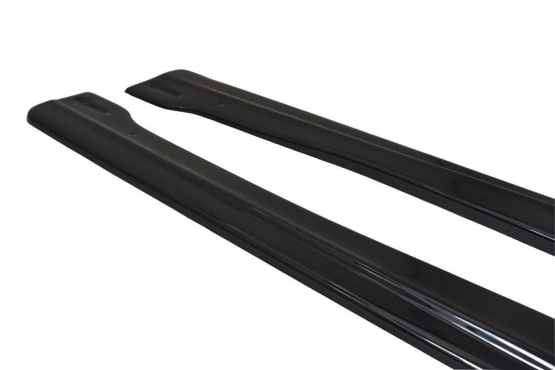 Maxton Design ABS Seitenschweller für Audi A7 C7 S7|RS7 Facelift schwarz hochglanz (6) 