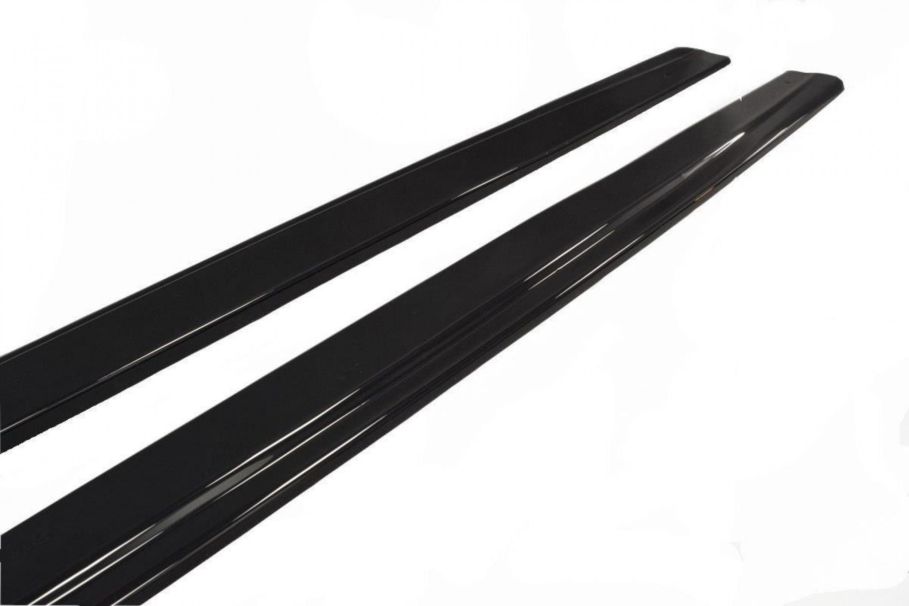 Maxton Design ABS Seitenschweller für Audi A7 C7 S7|RS7 Facelift schwarz hochglanz (7) 