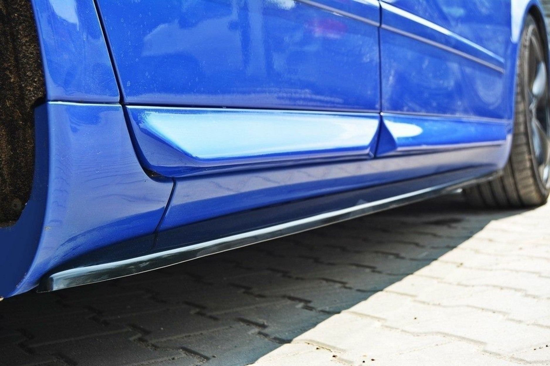 Maxton Design ABS Seitenschweller für Audi A4 B7 S4|RS4 S-Line schwarz hochglanz (4) 