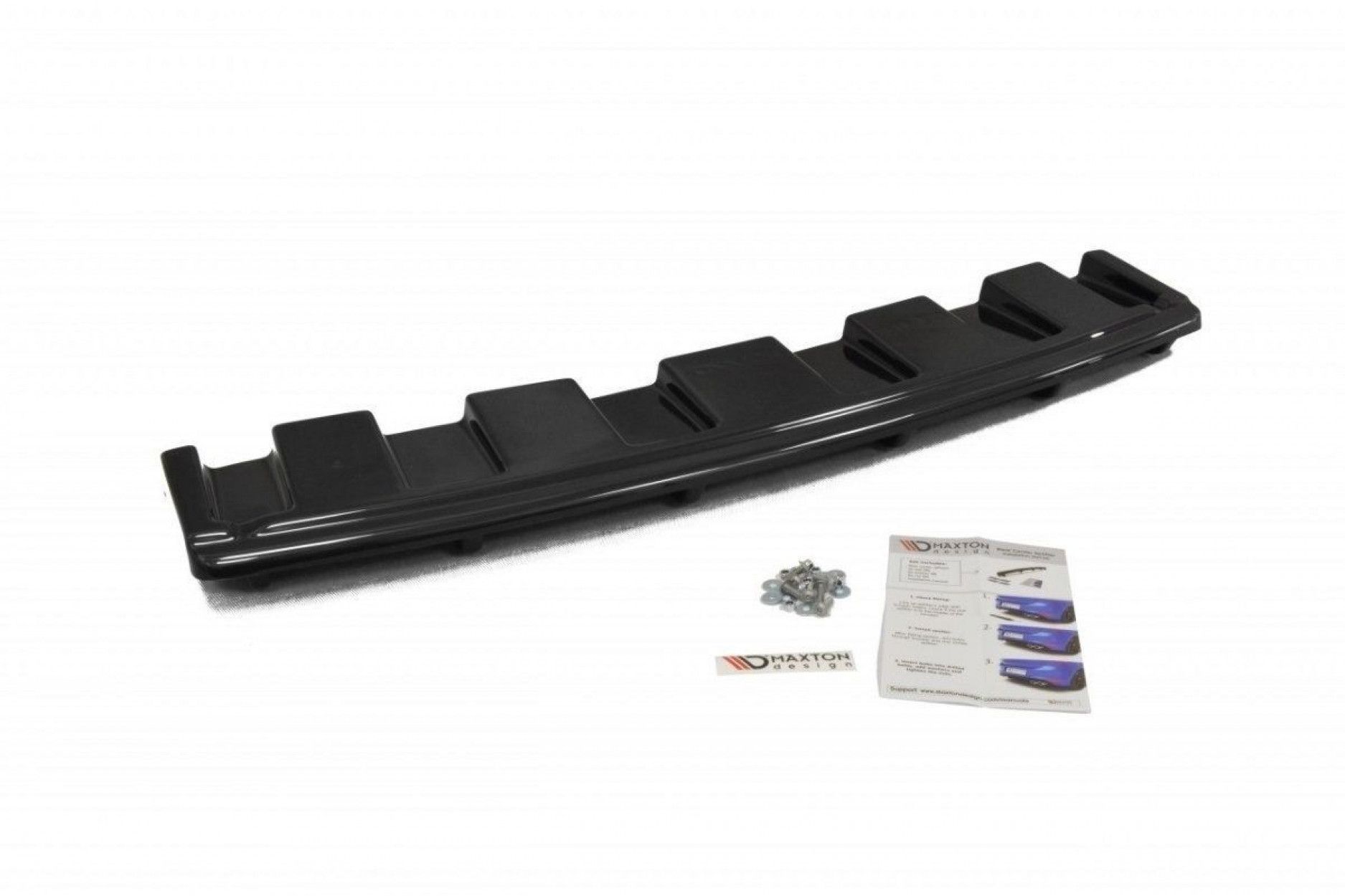 Maxton Design ABS Diffusor für Audi A6 C7 S6|RS6 schwarz hochglanz (2) 