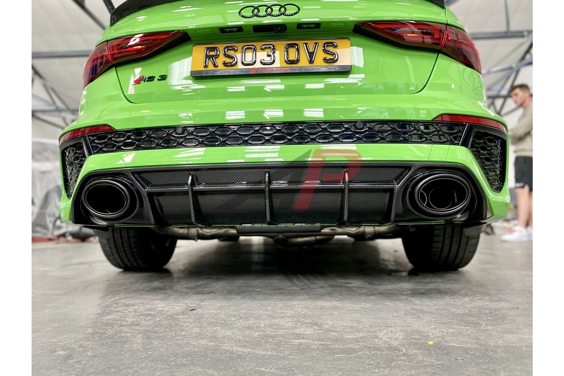 Automotive Passion dry carbon diffuser for Audi RS3 8Y (2) 