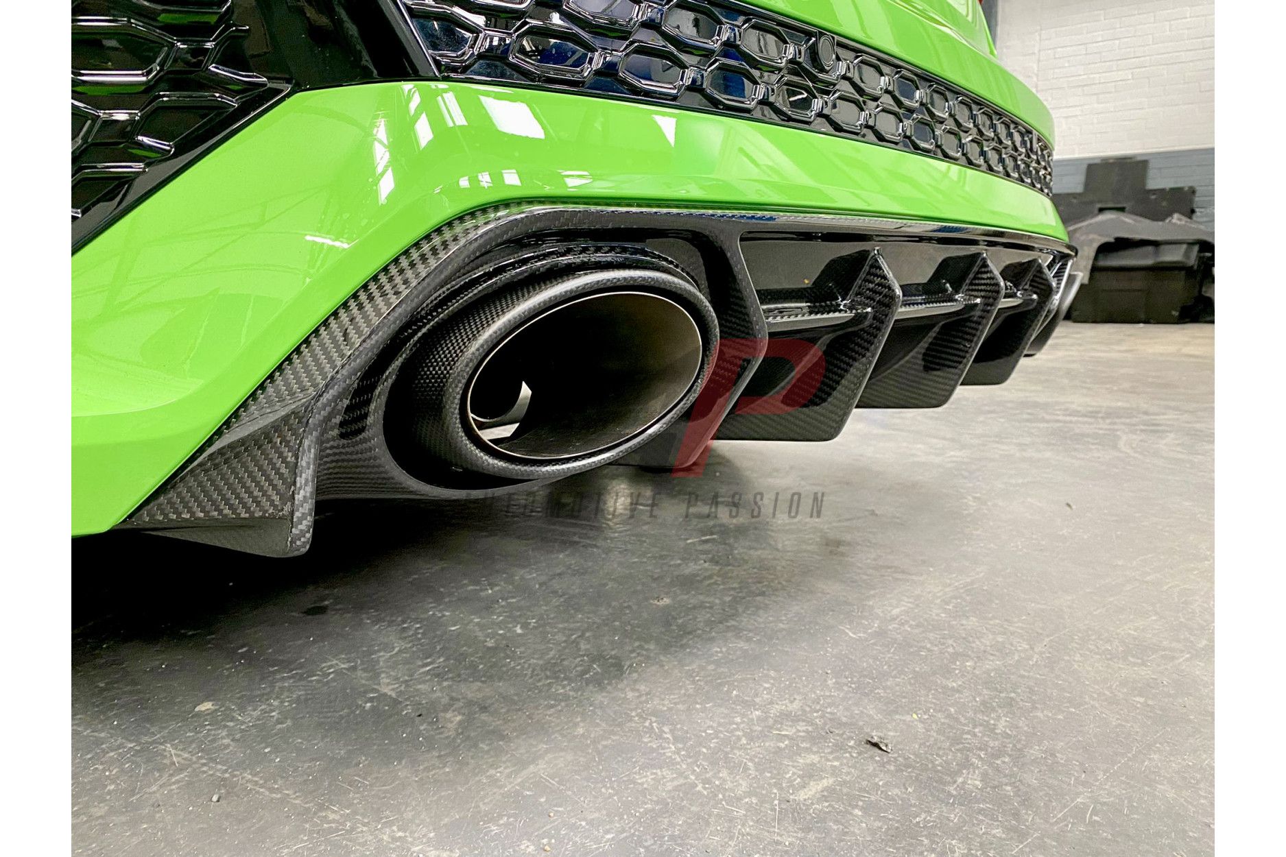 Automotive Passion dry carbon diffuser for Audi RS3 8Y (4) 