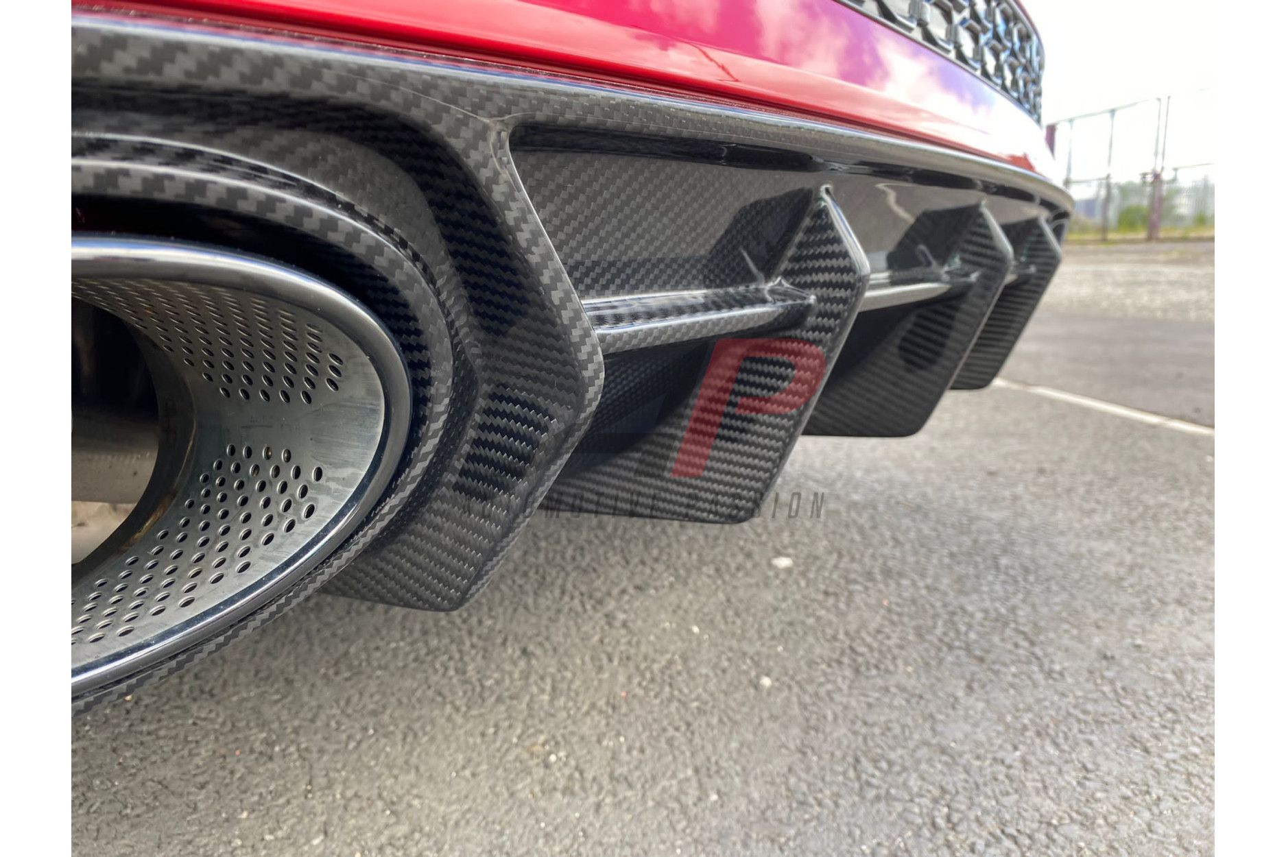 Automotive Passion dry carbon diffuser for Audi RS3 8Y (5) 
