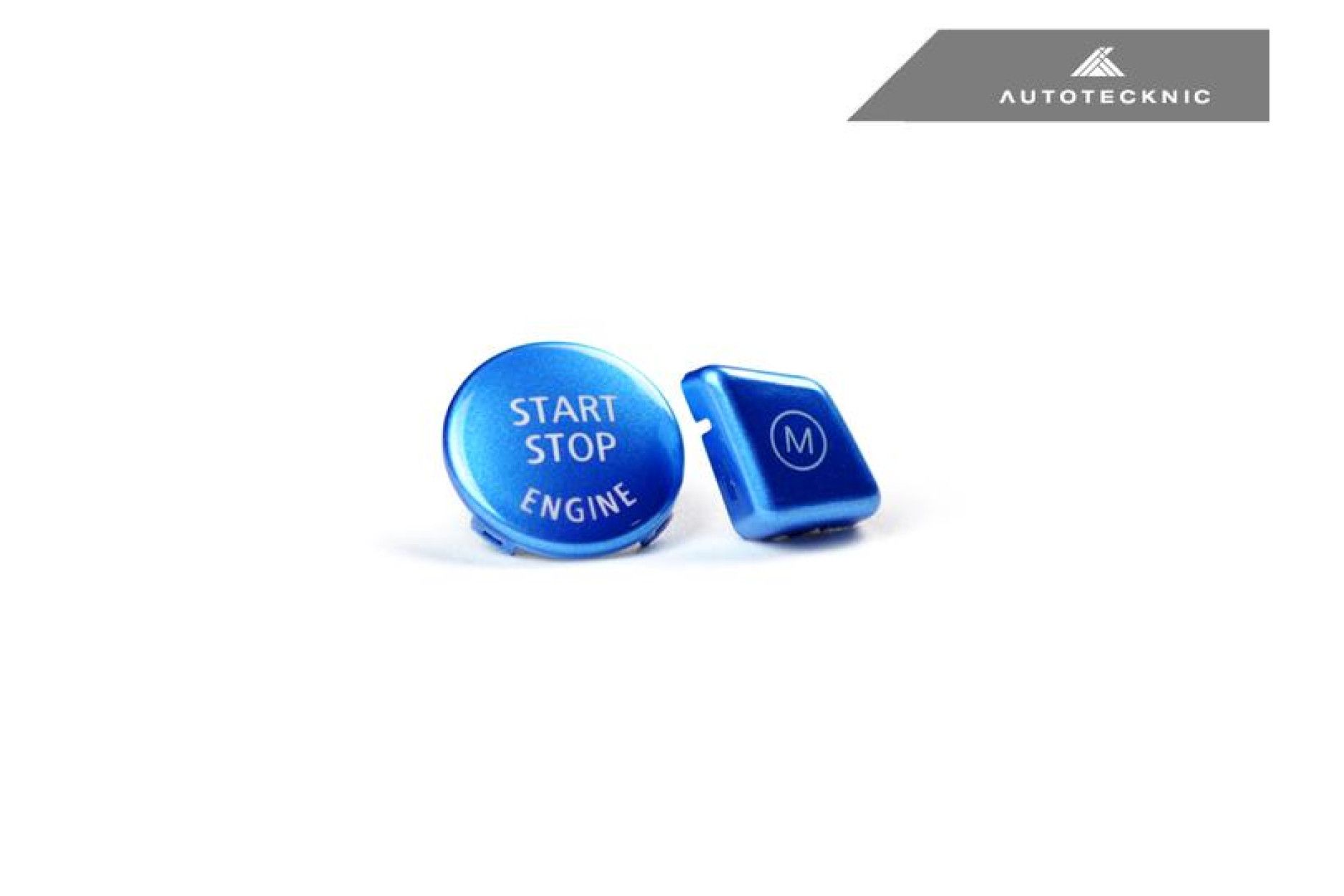 Autotecknic ABS Buton for BMW 5er-6er E60-E63-E64 M5-M6 Royal Blue (2) 