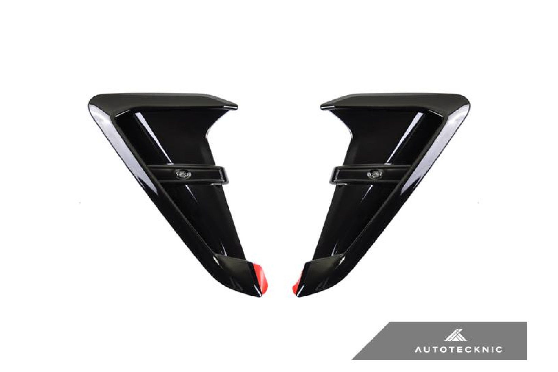 Autotecknic ABS Fender Trims for BMW X3-X4 G01-F97-G02-F98 Gloss Black (2) 