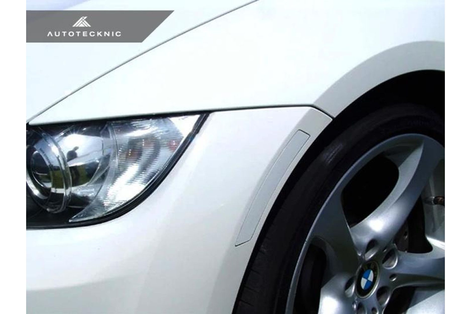 Autotecknic ABS Reflector Cover for BMW 3er e92|e93 jet black