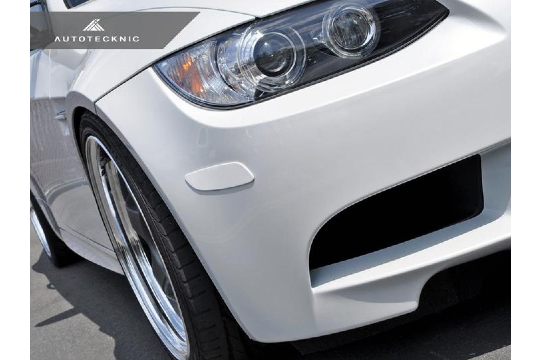 Autotecknic ABS Reflector Cover for BMW 3er e90|e92|e93 m3 unpainted